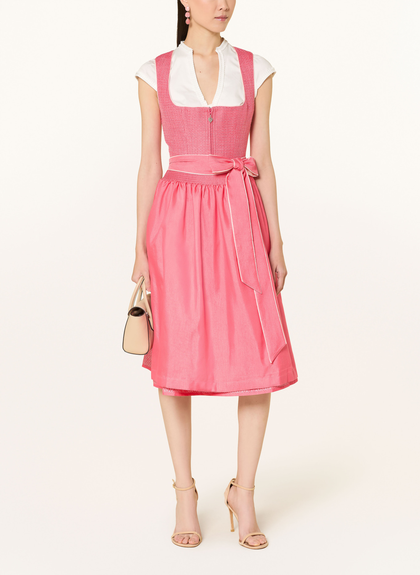 KRÜGER Dirndl PLATTENSEE: PINK / HELLROSA