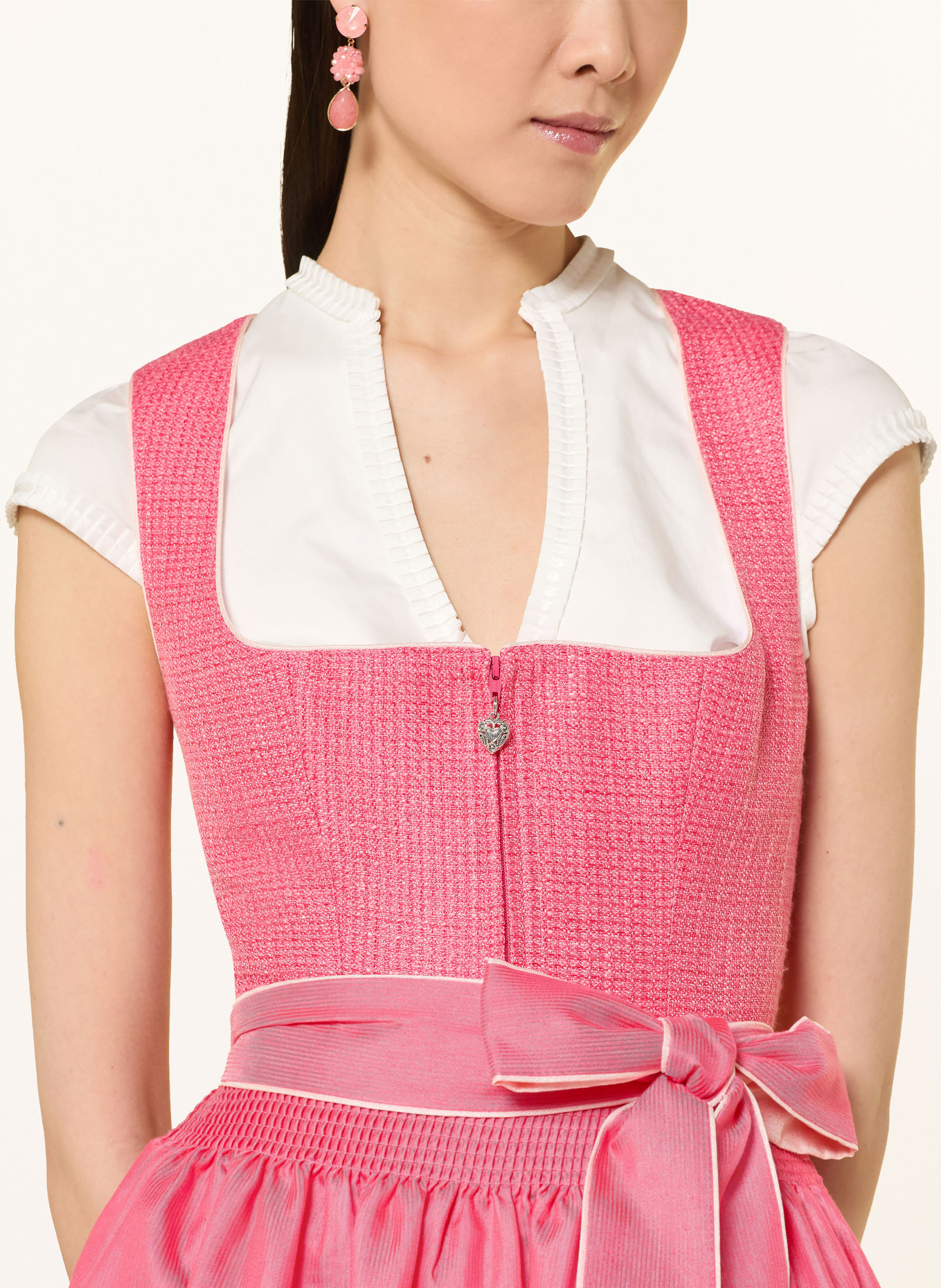 KRÜGER Dirndl PLATTENSEE: PINK / HELLROSA