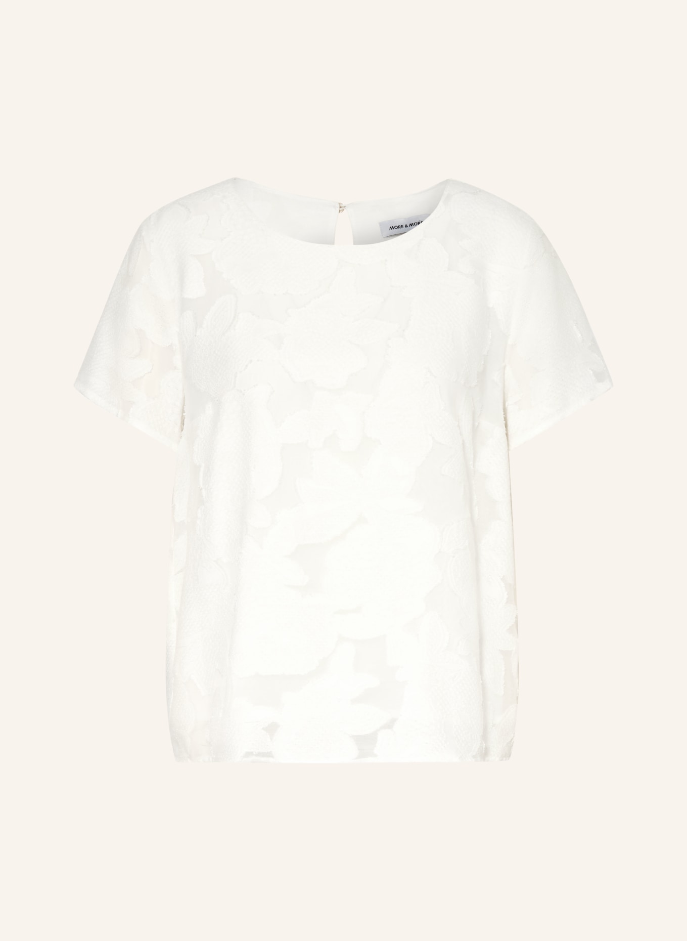 MORE & MORE Blusenshirt: WEISS