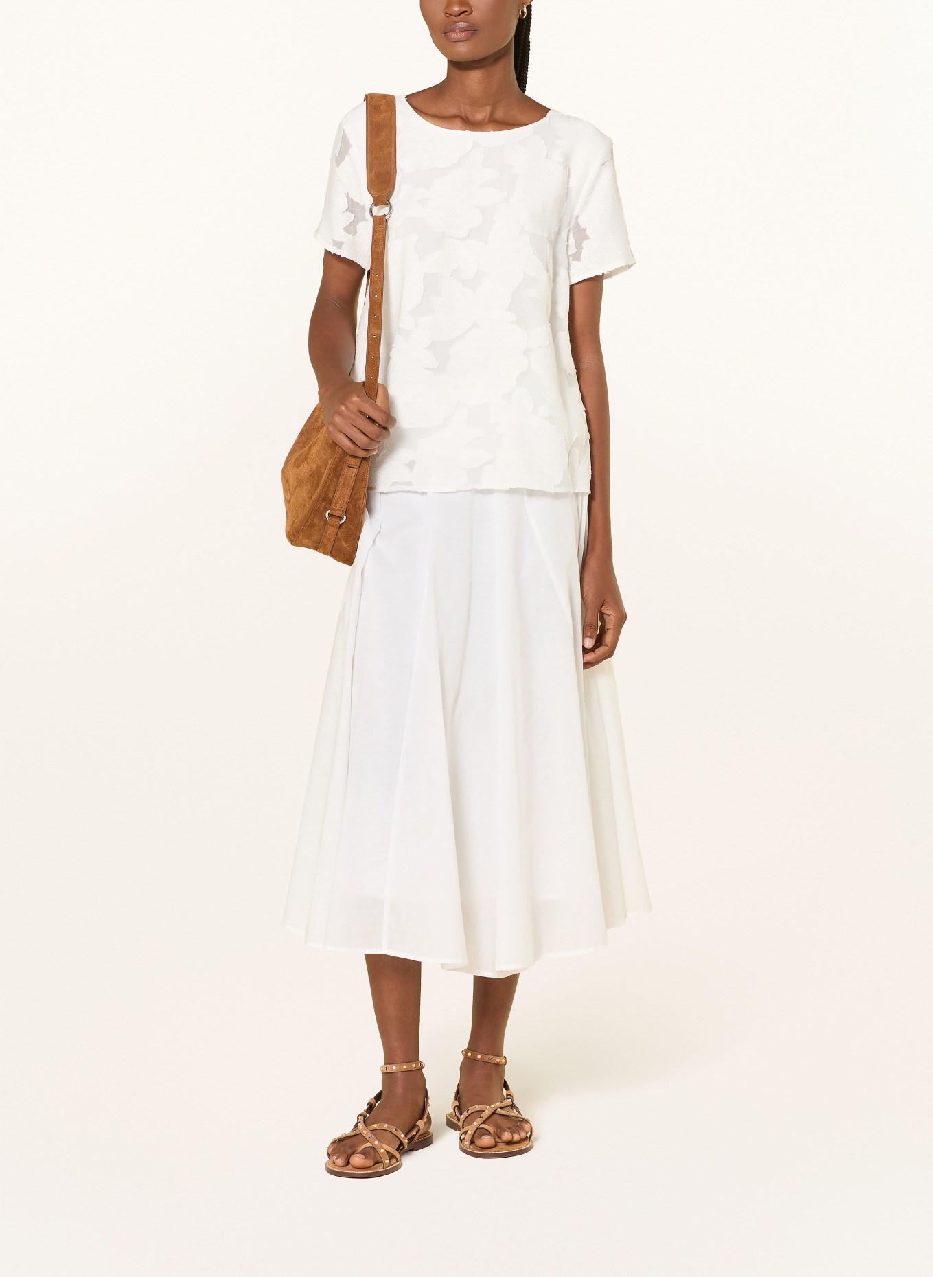 MORE & MORE Blusenshirt: WEISS