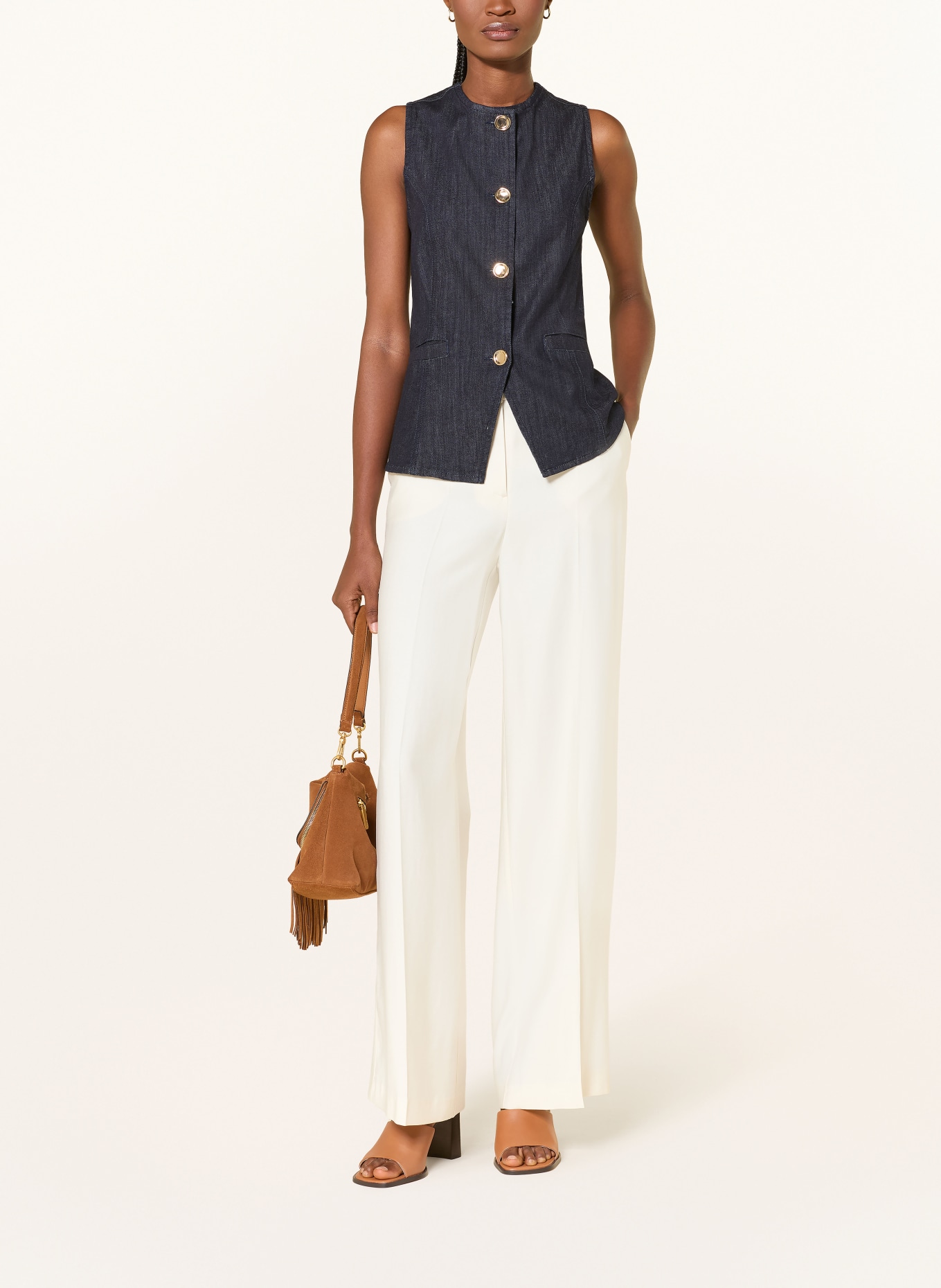 MORE & MORE marlene pants: CREAM