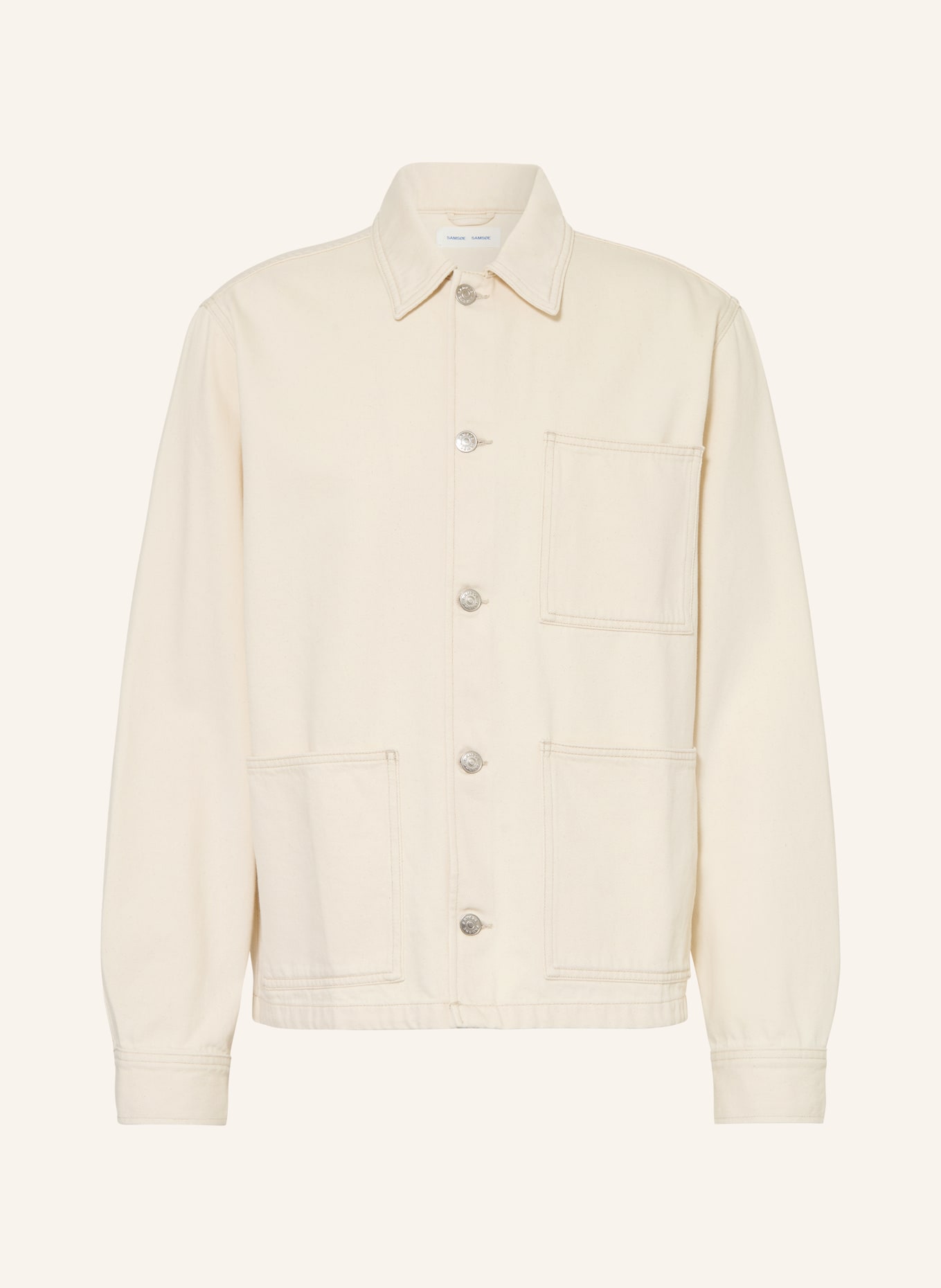 SAMSØE SAMSØE SACORE denim jacket: CLR002677 Soft natural