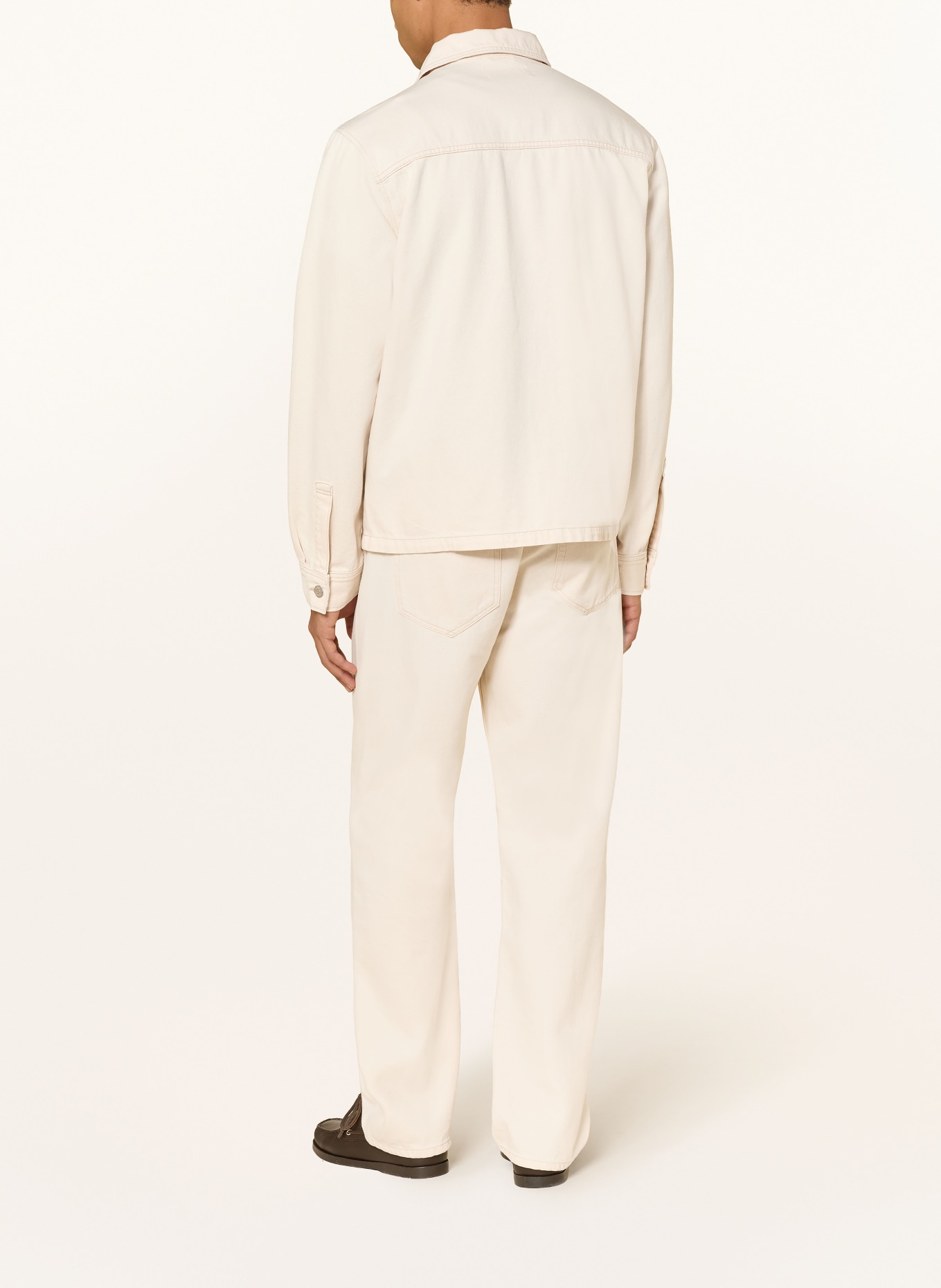 SAMSØE SAMSØE SACORE denim jacket: CLR002677 Soft natural