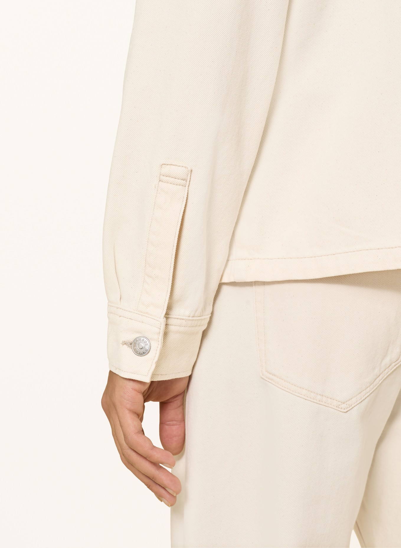 SAMSØE SAMSØE SACORE denim jacket: CLR002677 Soft natural