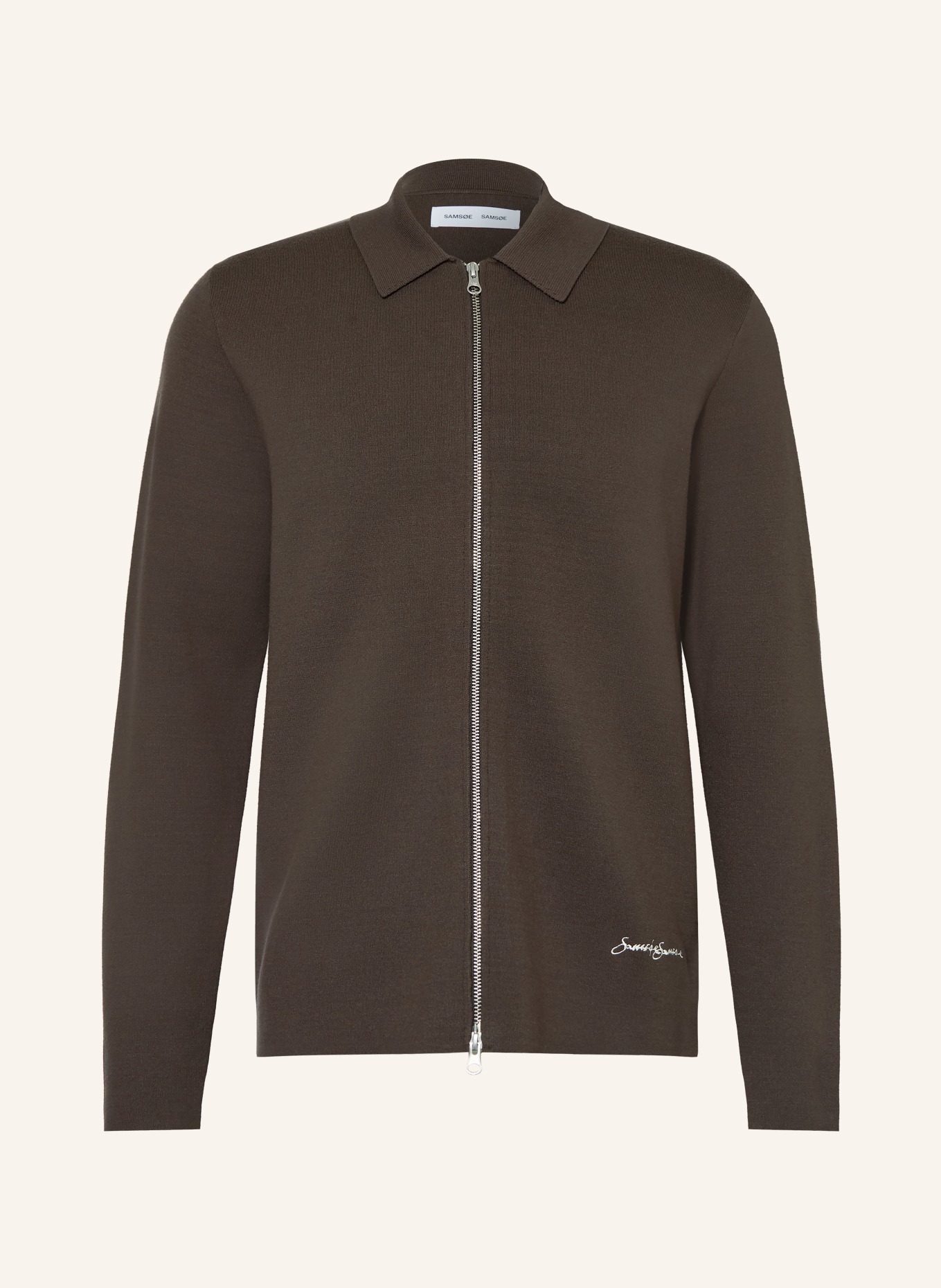 SAMSØE  SAMSØE SAMATT cardigan: DARK BROWN