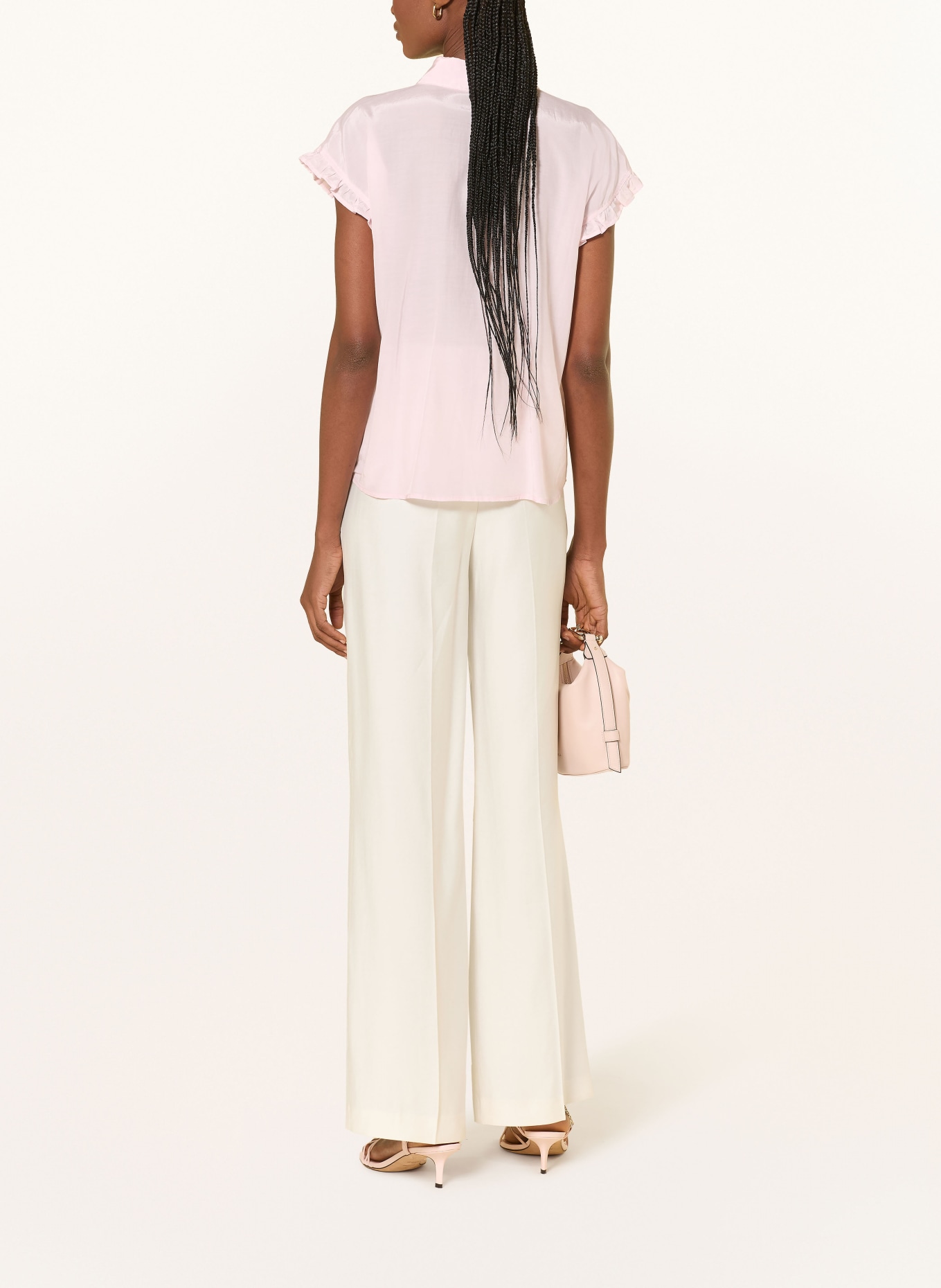 MORE & MORE Blouse met ruches: ROSE CLAIR