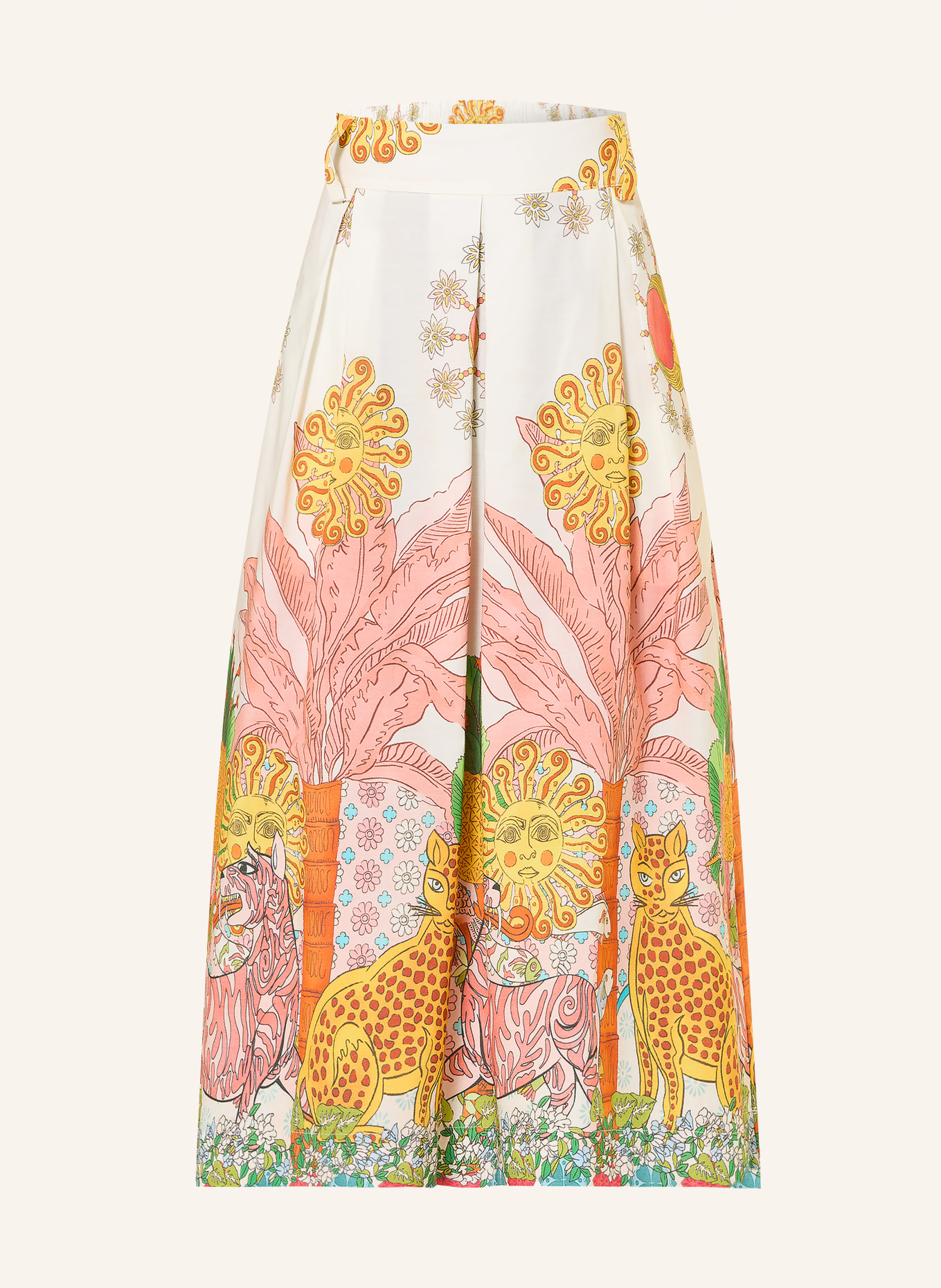 MORE & MORE rok: LICHTROOD / GEEL / GROEN