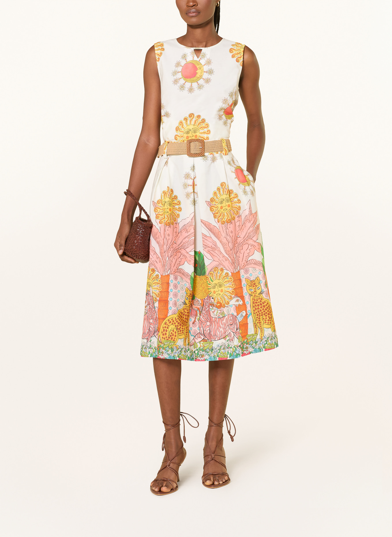 MORE & MORE rok: LICHTROOD / GEEL / GROEN