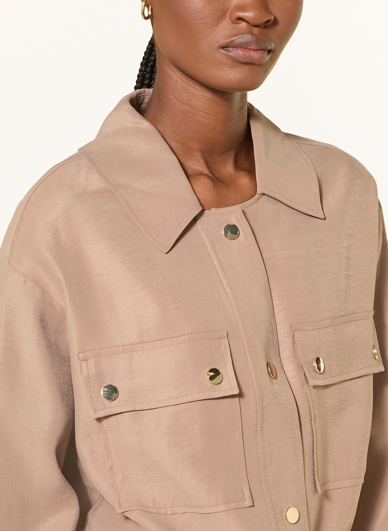 MORE & MORE kabátová bunda: SVĚTLE HNĚDÁ