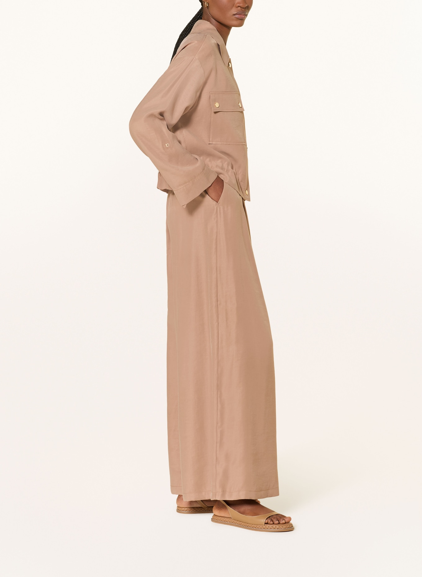 MORE & MORE Marlene-broek: CAMEL