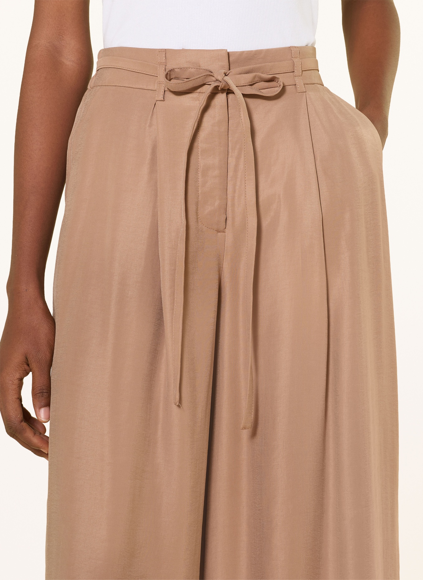 MORE & MORE Marlene-broek: CAMEL