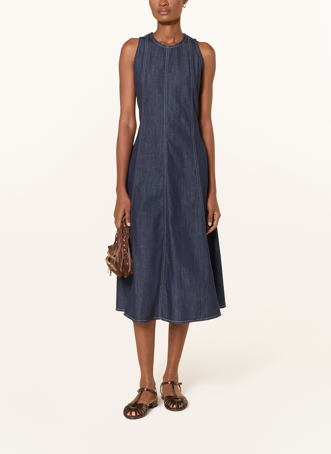 MORE & MORE spijkerjurk: DONKERBLAUW