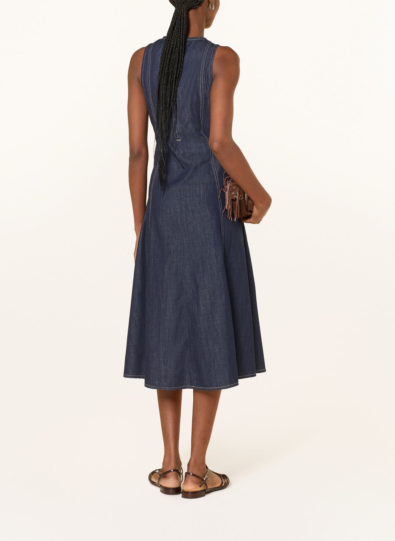 MORE & MORE spijkerjurk: DONKERBLAUW