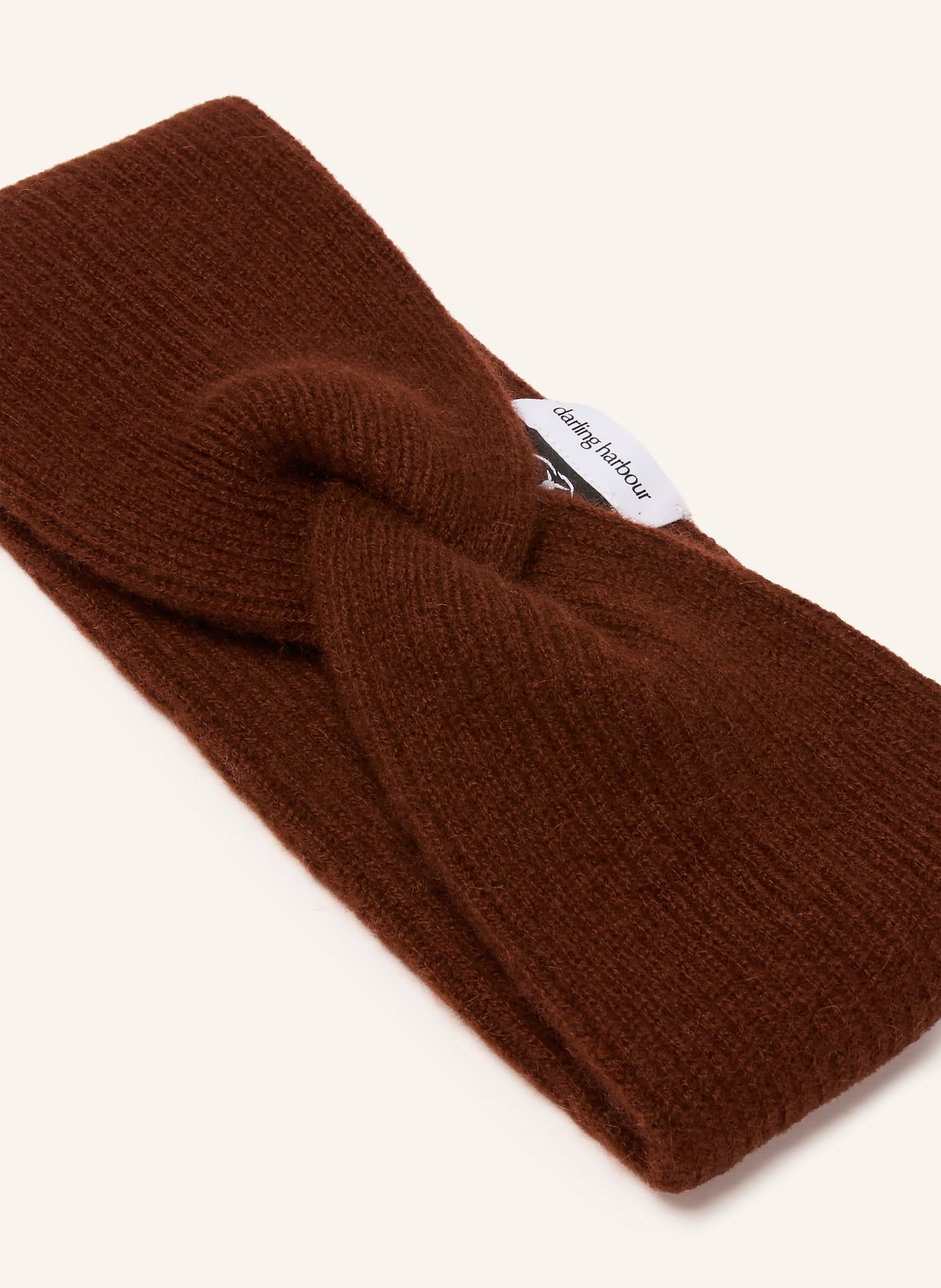darling harbour Cashmere headband: MARONE