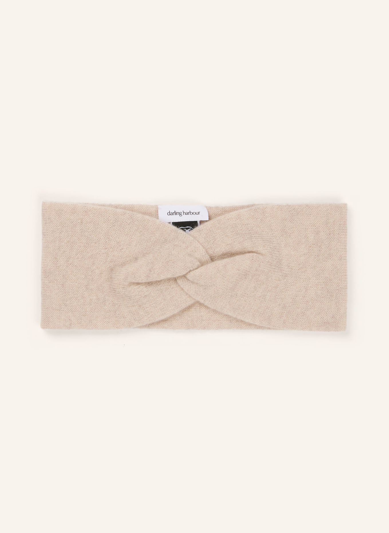 darling harbour Stirnband aus Cashmere: pebble melange