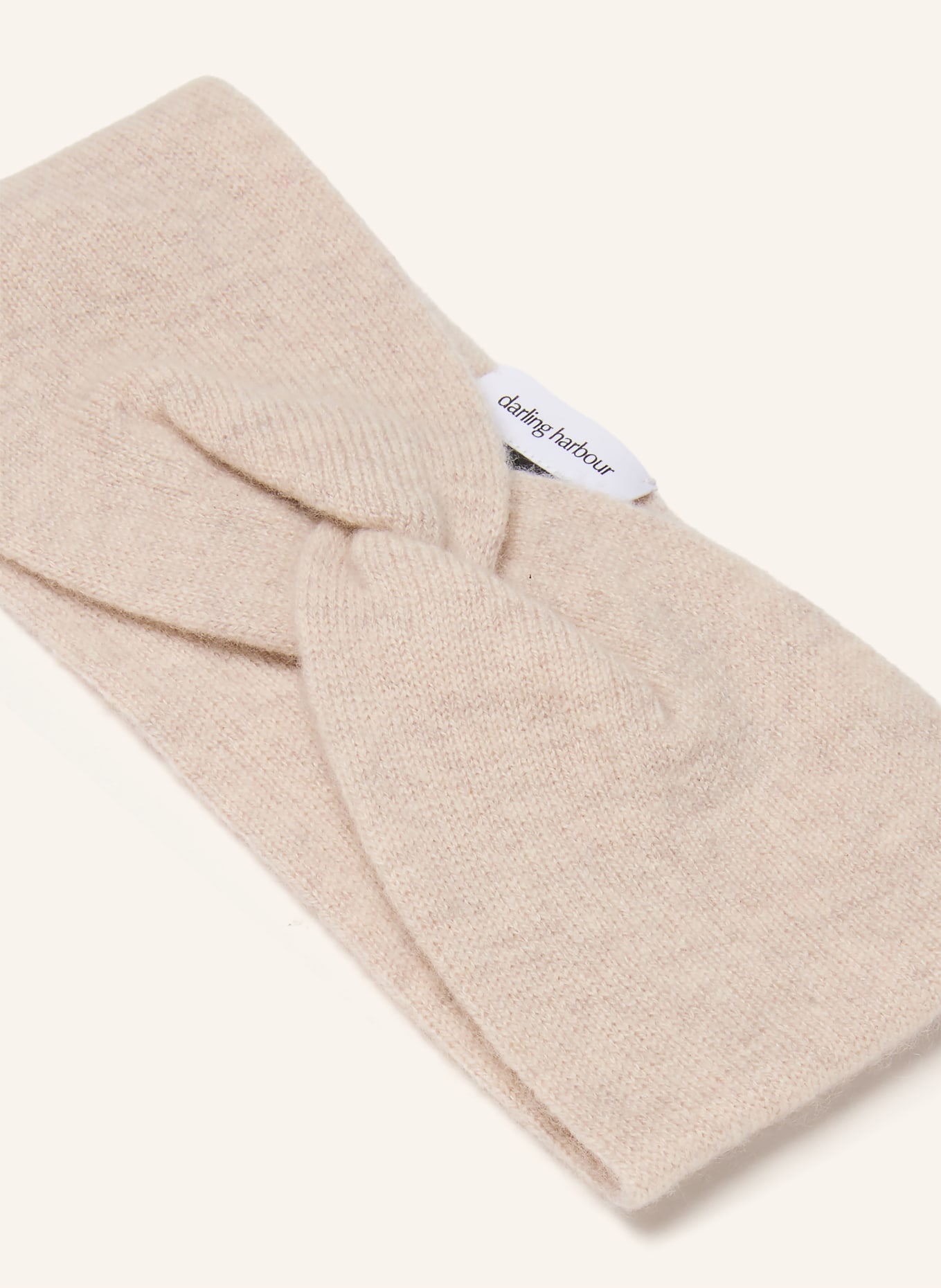 darling harbour Stirnband aus Cashmere: pebble melange