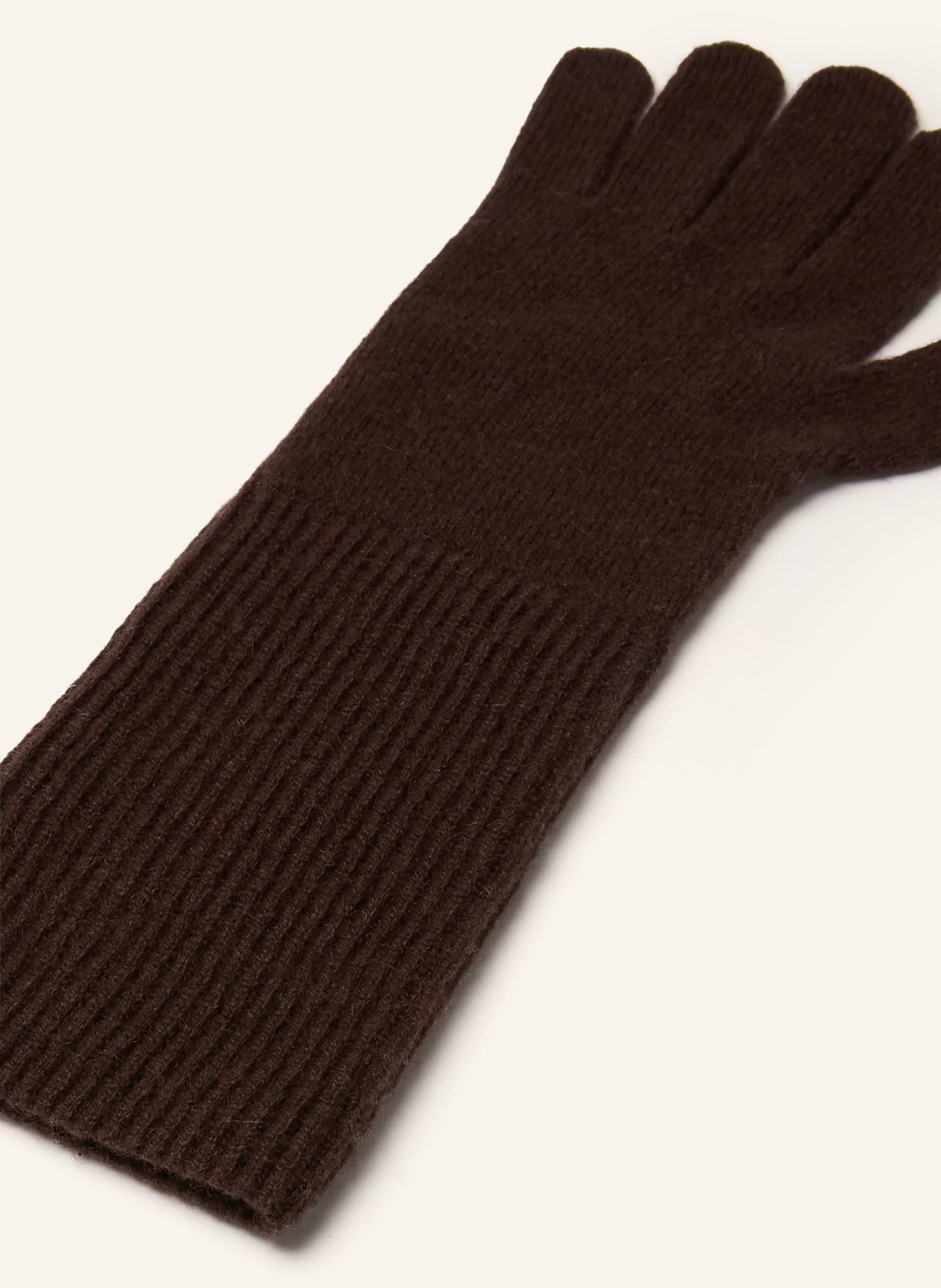 darling harbour Handschuhe aus Cashmere: DARK BROWN