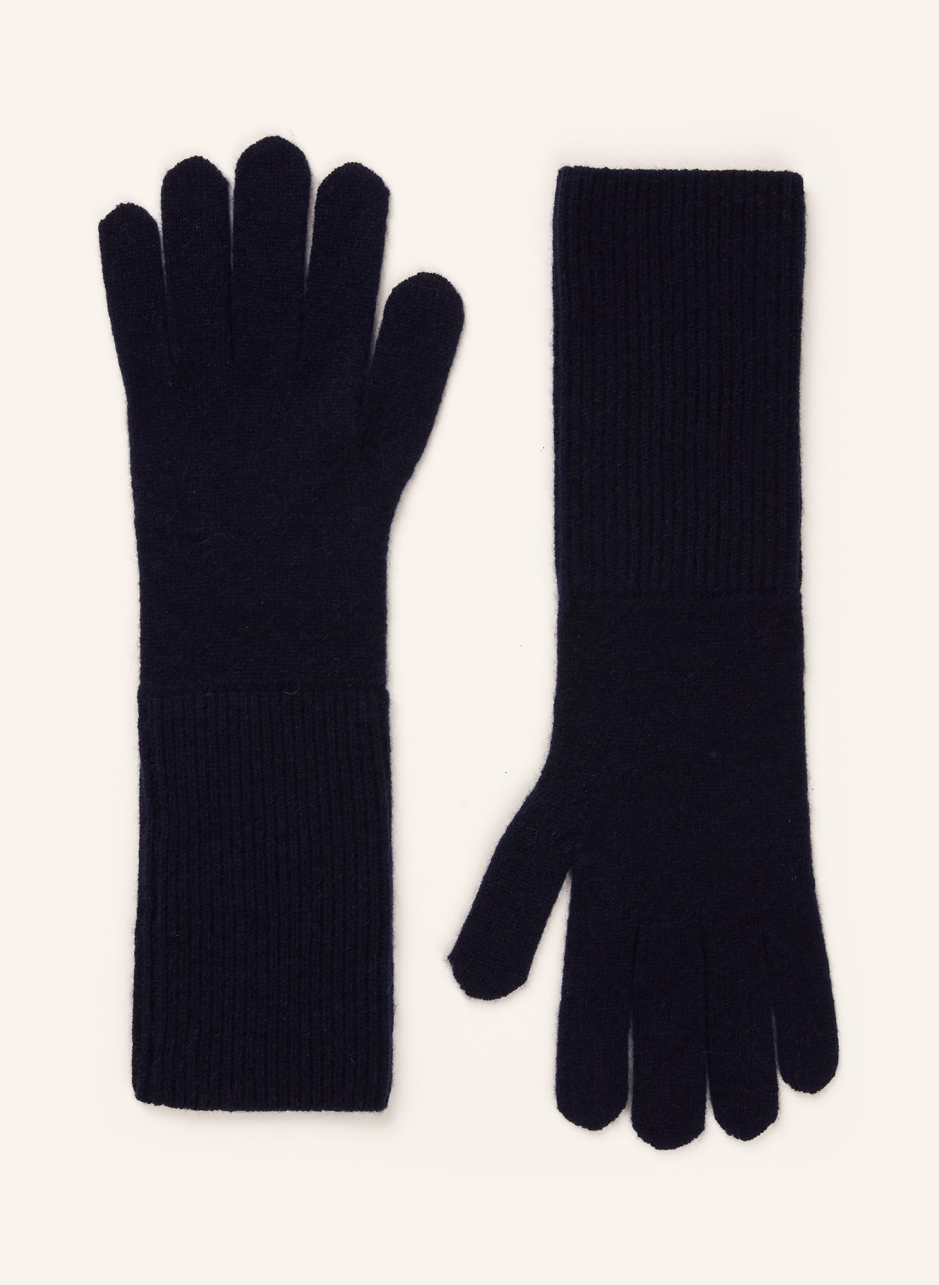 darling harbour Cashmere gloves: NAVY