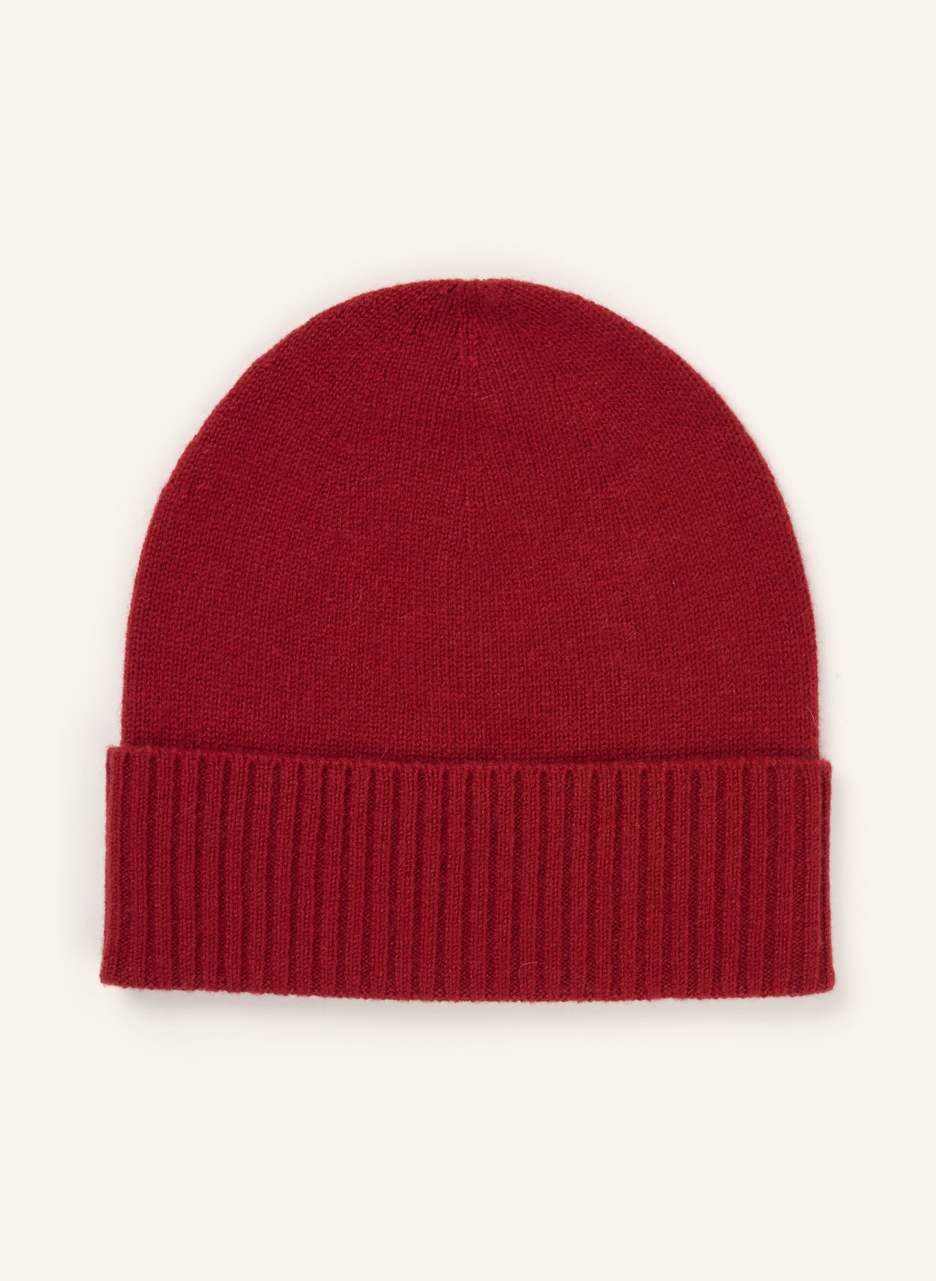darling harbour Cashmere-Mütze: BRICK RED