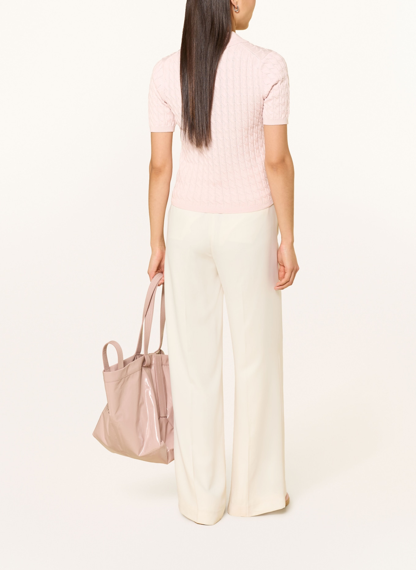 darling harbour Strick-Poloshirt: ROSE