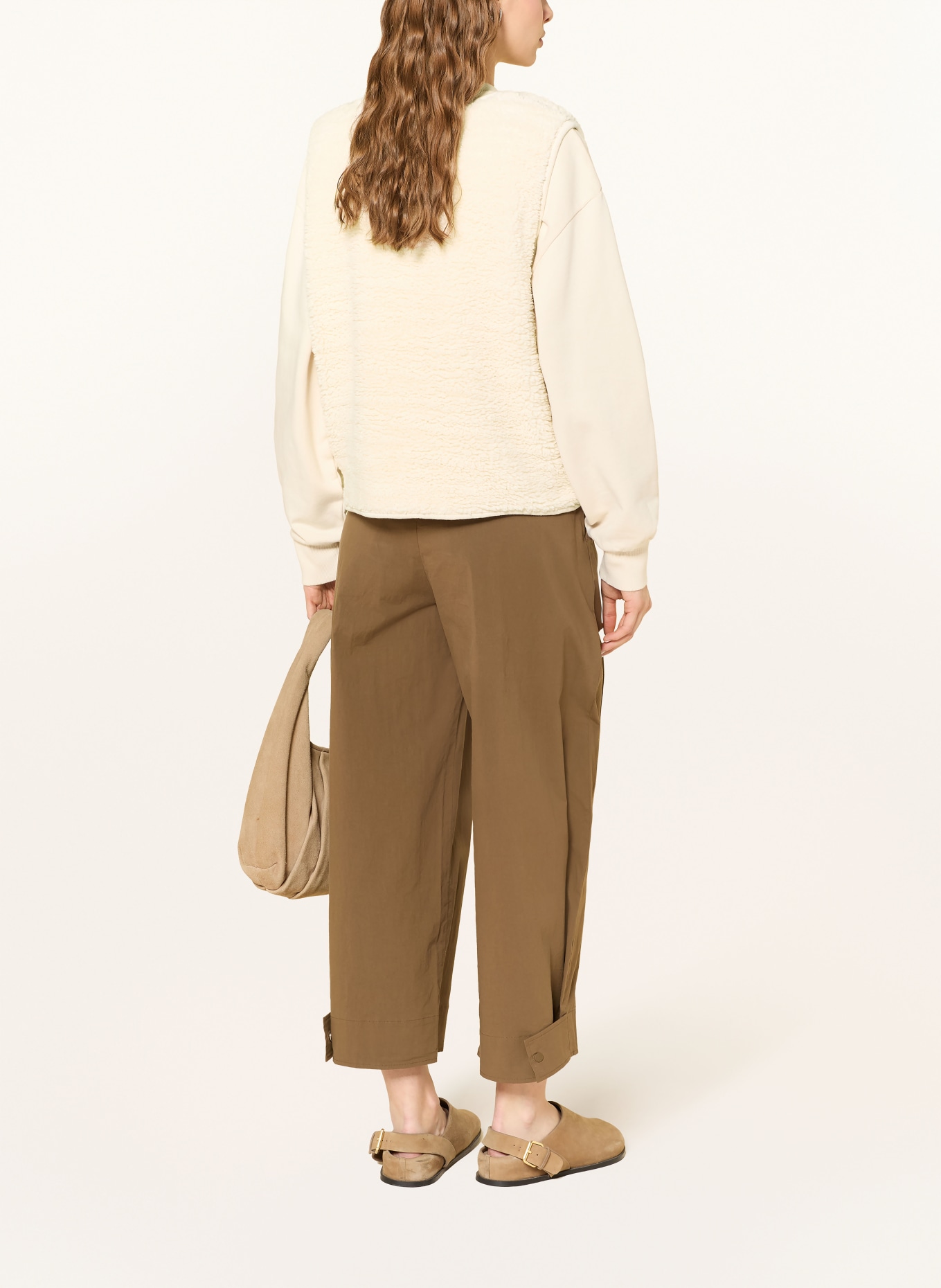 darling harbour Teddyfellová vesta: OFFWHITE