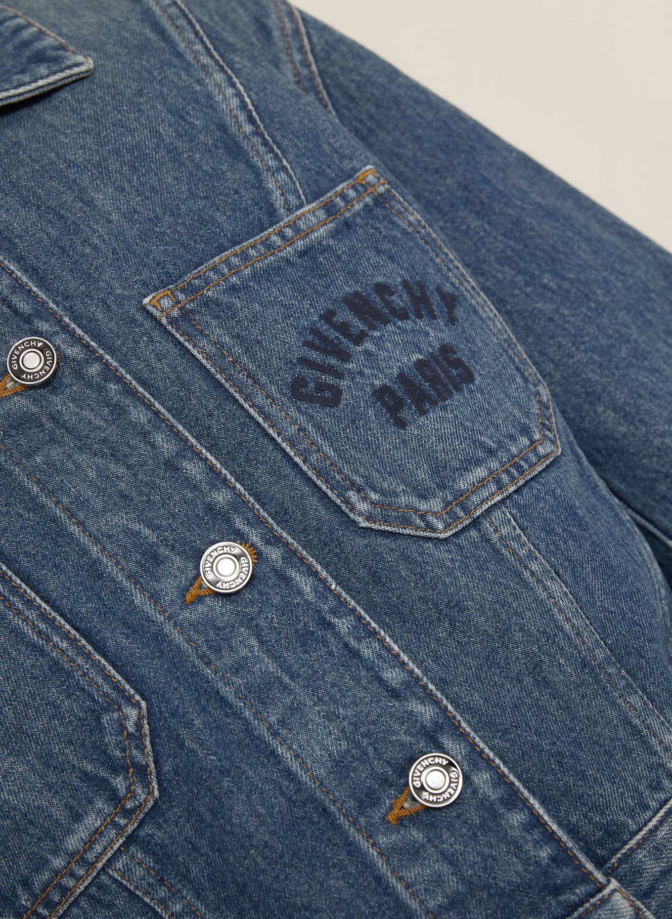 GIVENCHY Jeansjacke: 420 MEDIUM BLUE