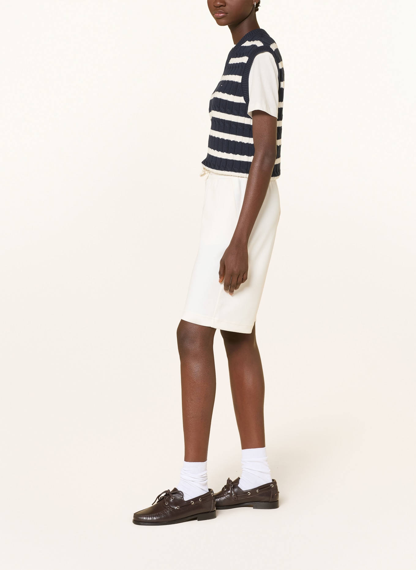 darling harbour Jerseyové šortky: ECRU