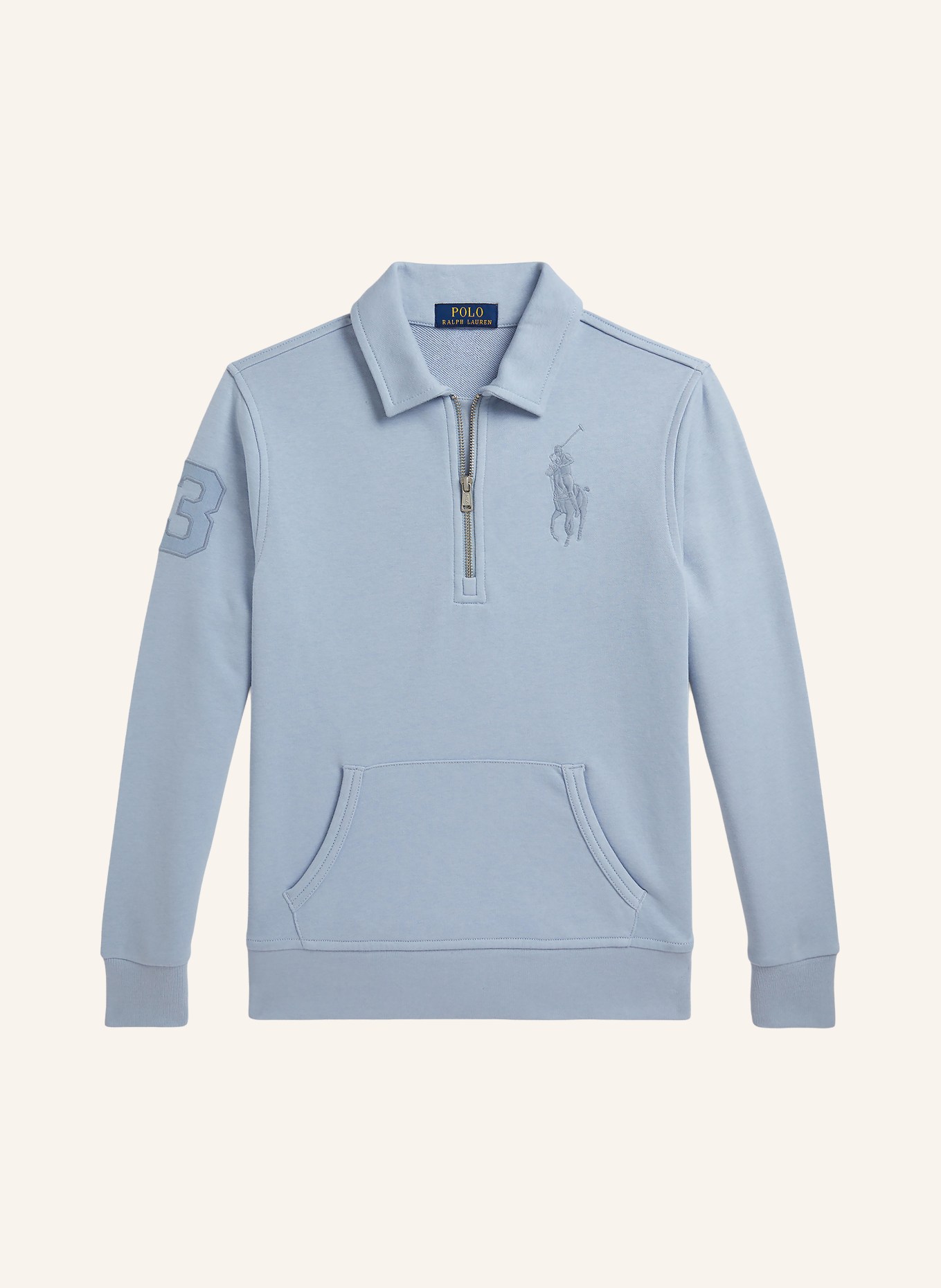 POLO RALPH LAUREN Sweatshirt: HELLBLAU