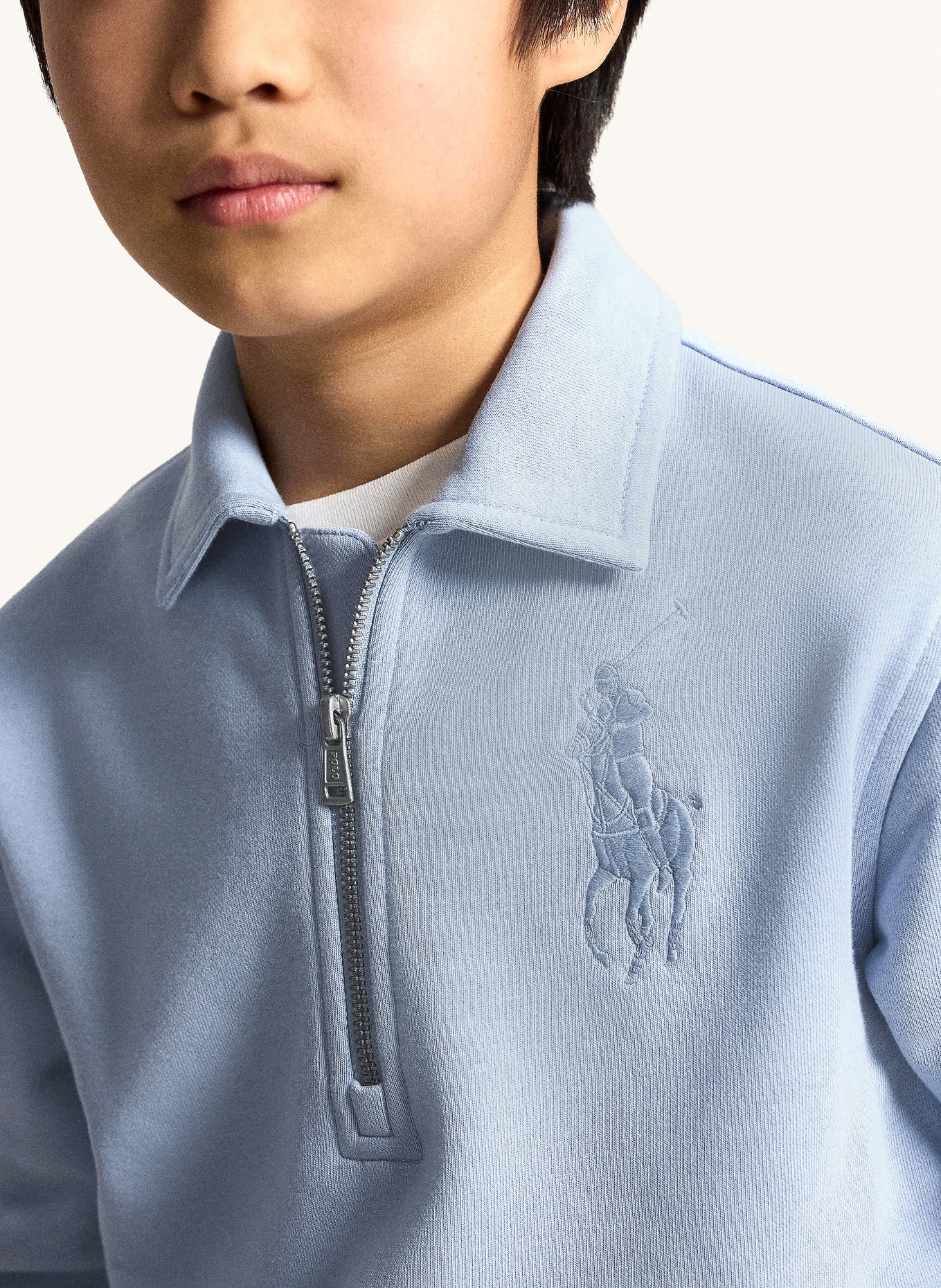 POLO RALPH LAUREN Sweatshirt: HELLBLAU