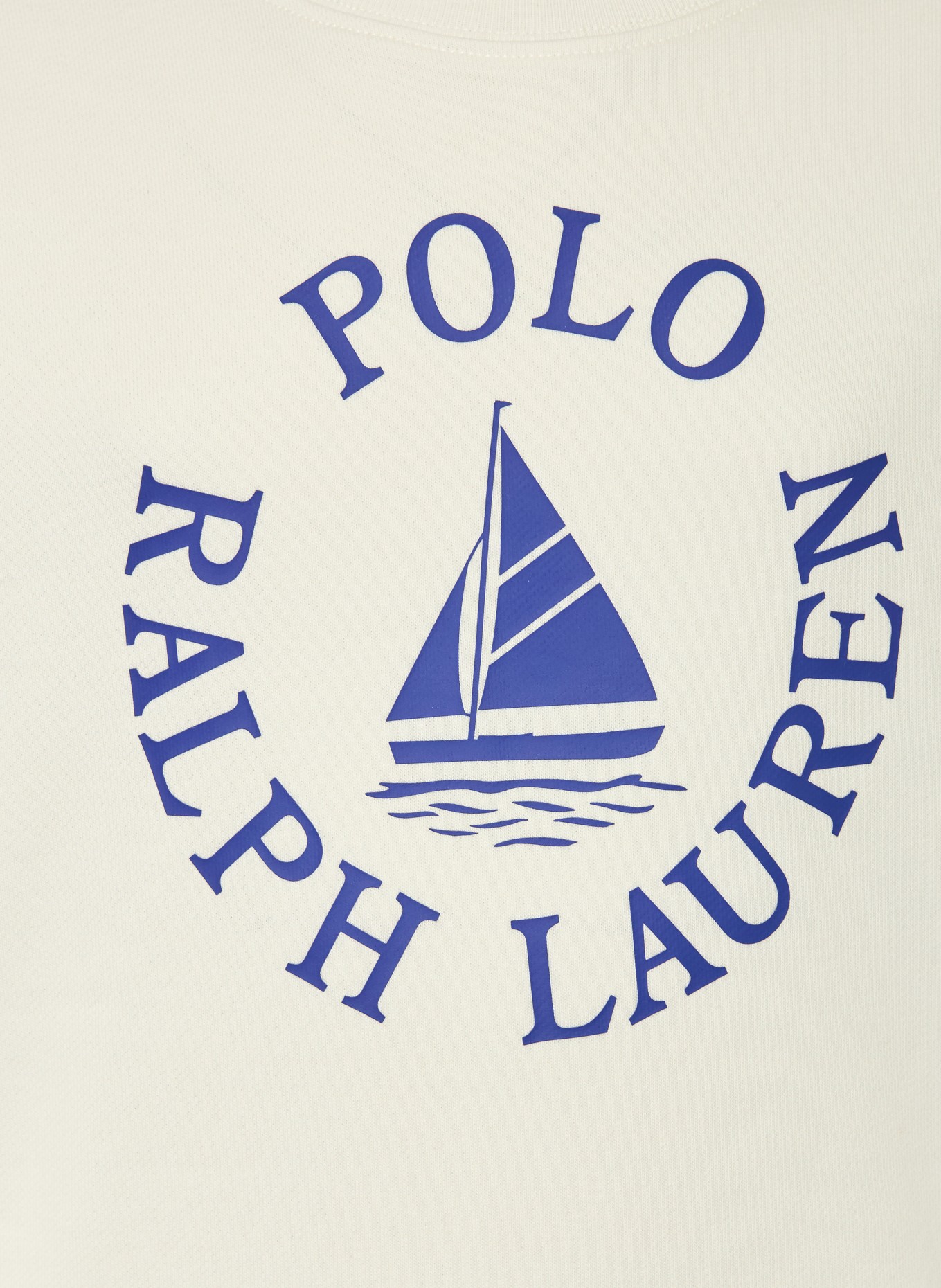 POLO RALPH LAUREN Sweatshirt: ECRU