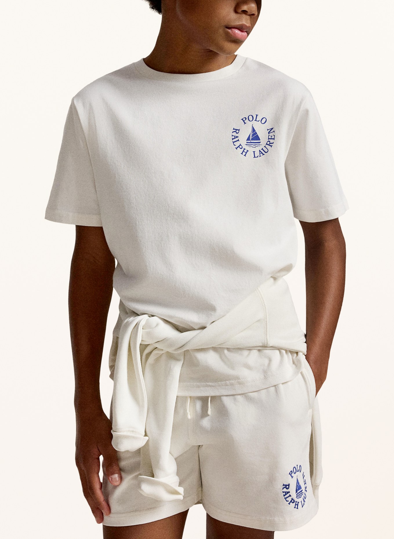 POLO RALPH LAUREN T-Shirt: ECRU