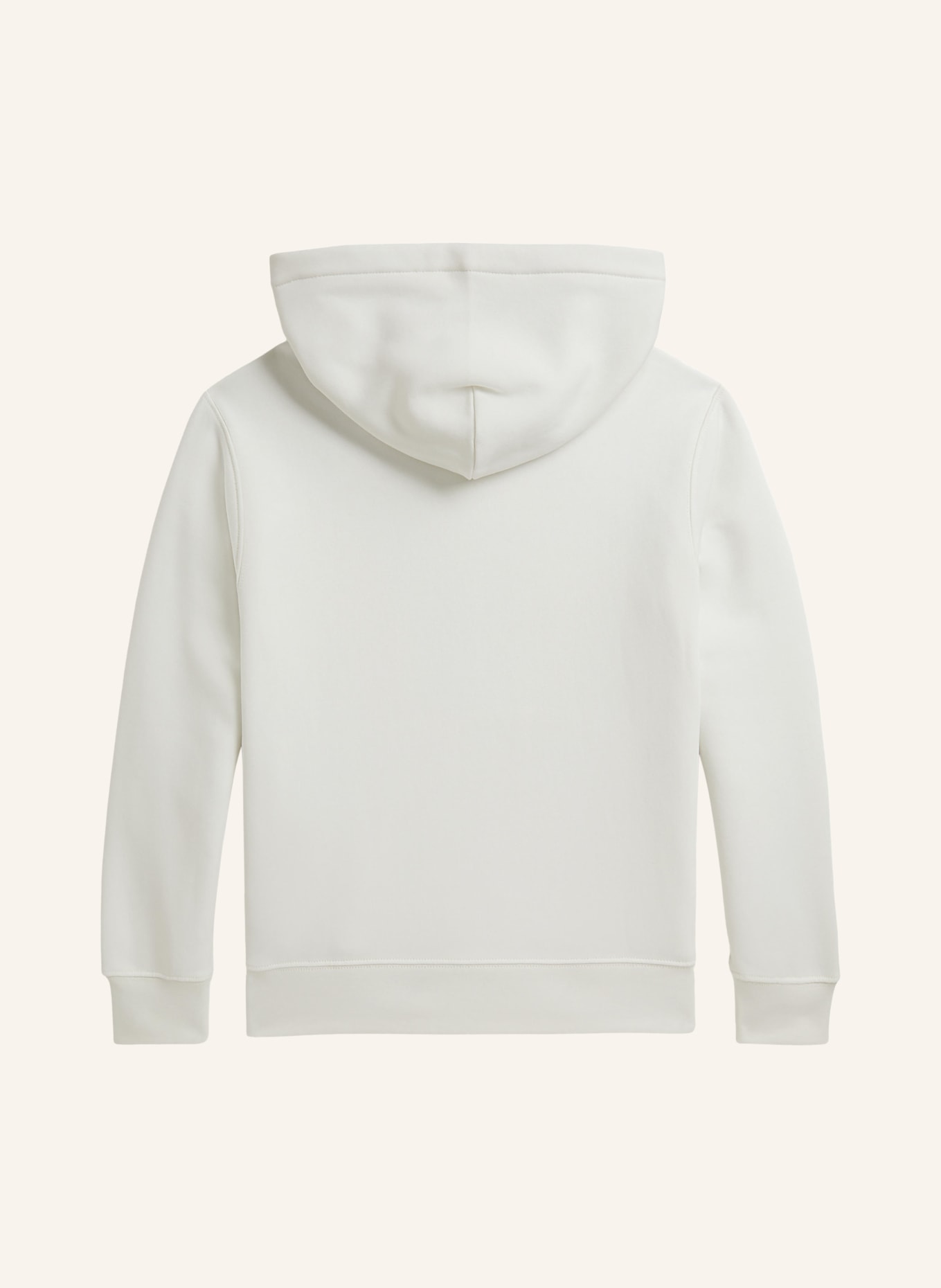 POLO RALPH LAUREN Hoodie: ECRU / ROT / GELB