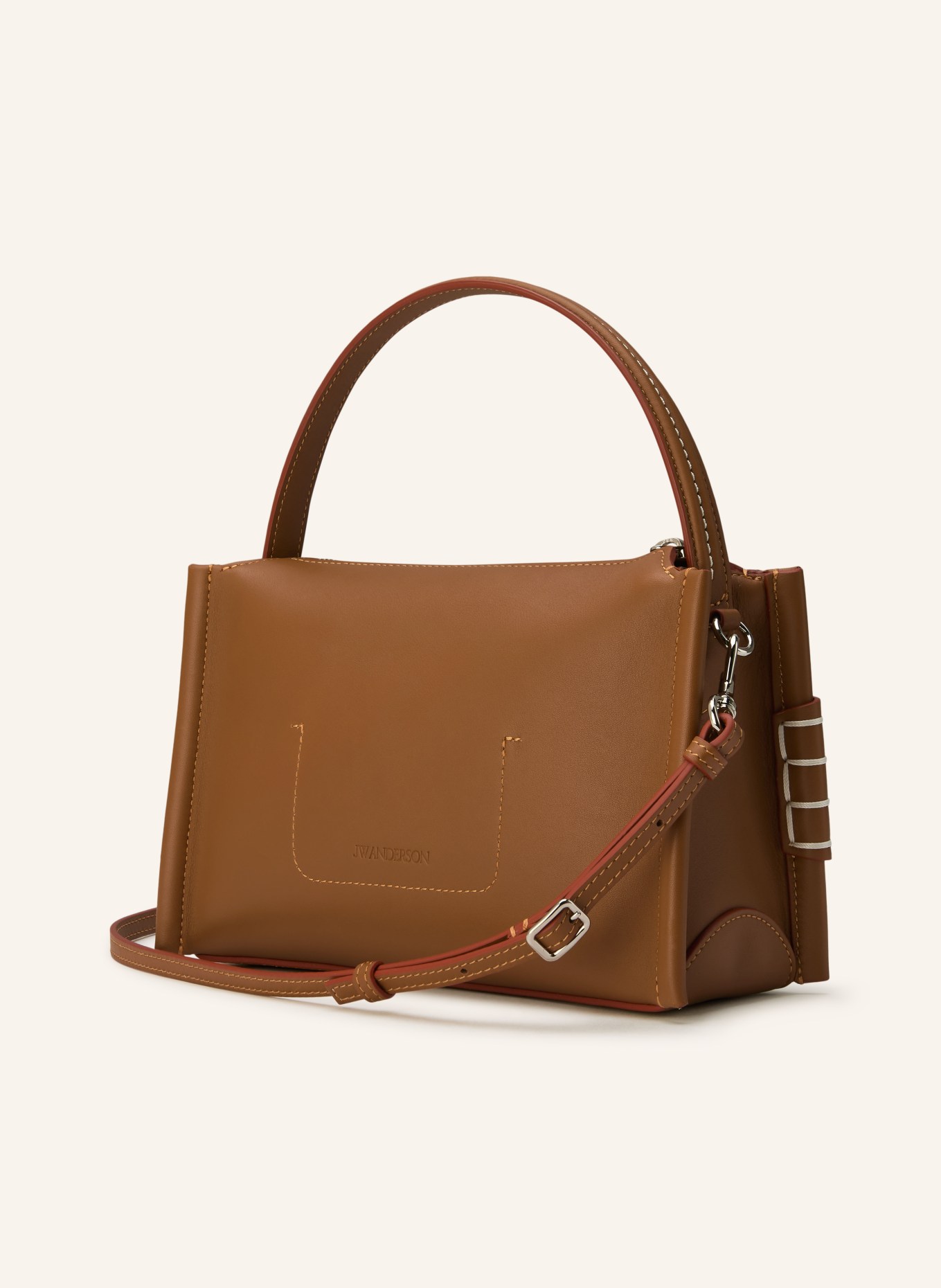 JW ANDERSON Handtasche LOAFER SMALL: COGNAC