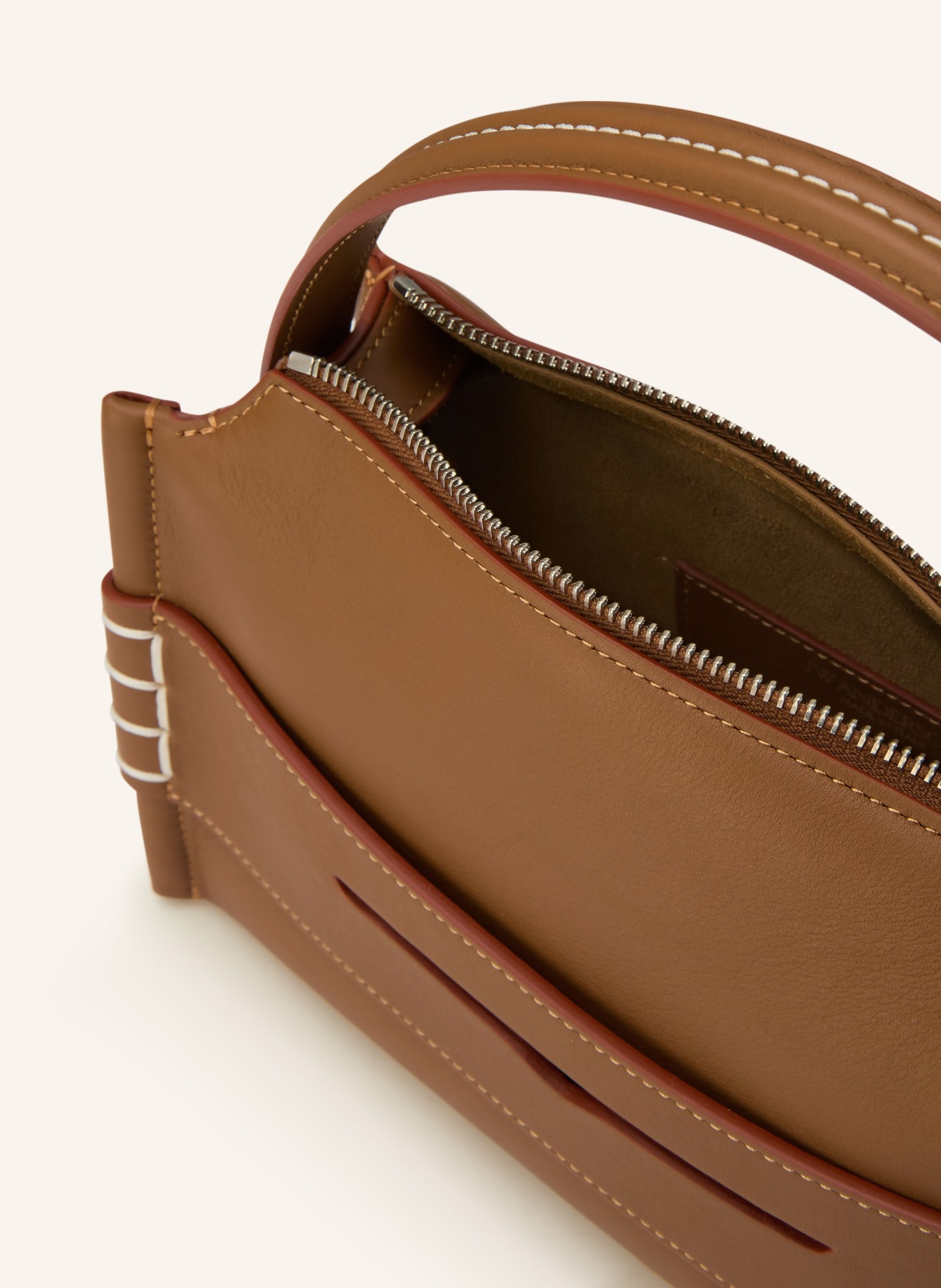 JW ANDERSON Handtasche LOAFER SMALL: COGNAC