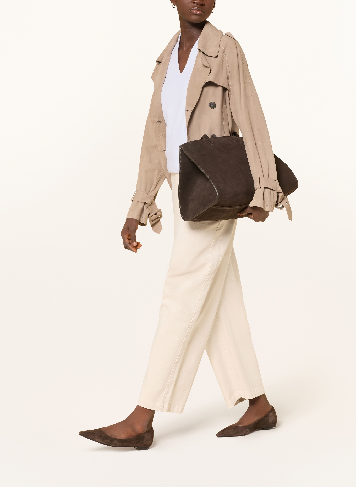 efixelle Tričko s 3/4 rukávem: BÍLÁ