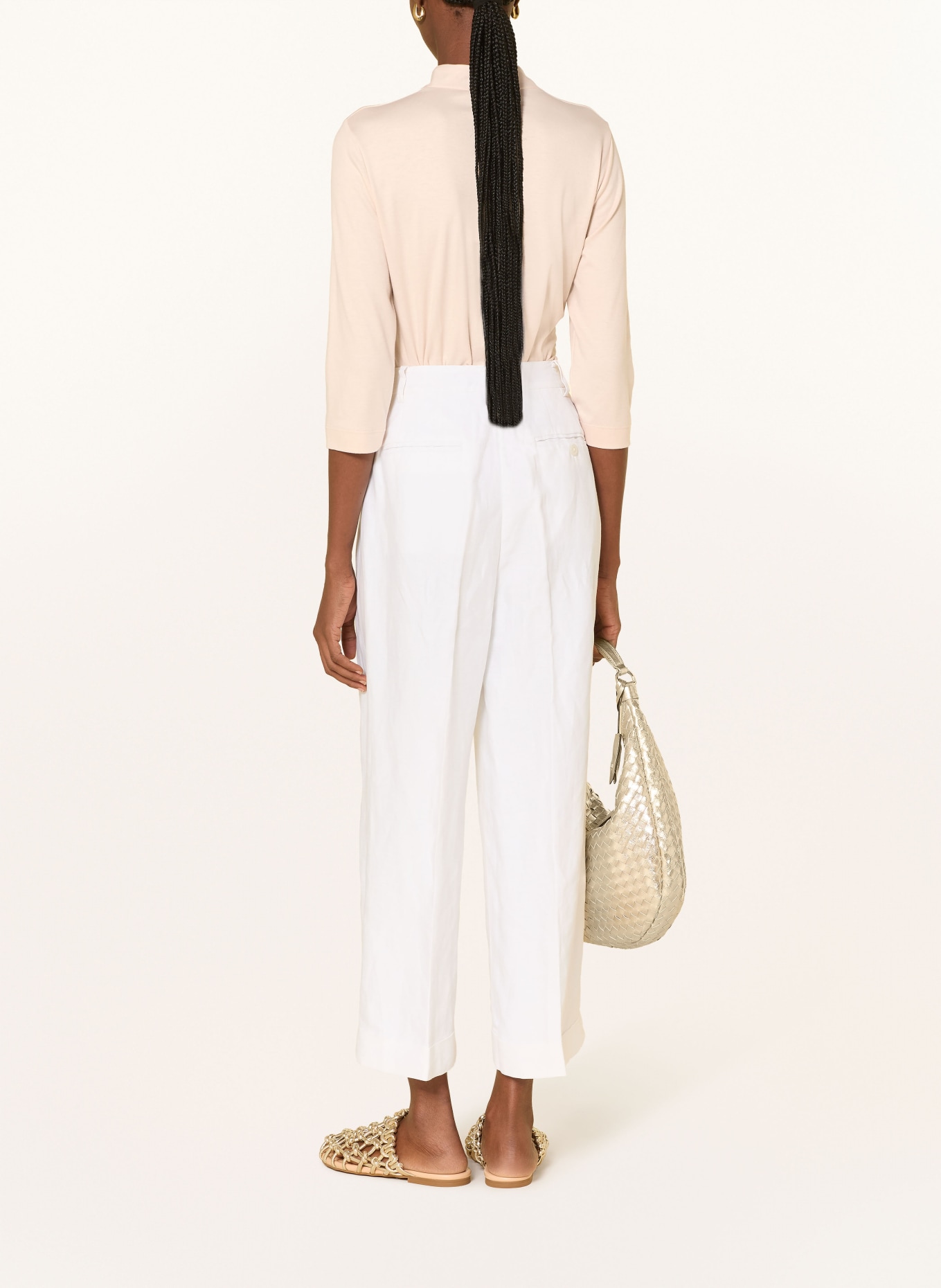 efixelle Shirt mit 3/4-Arm: BEIGE