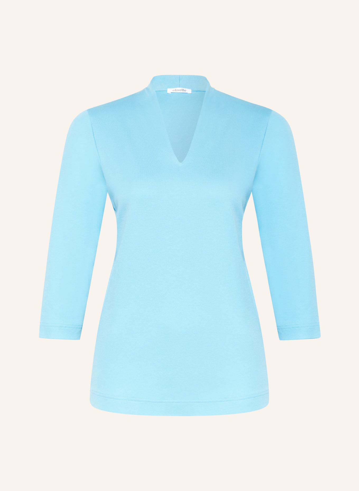 efixelle Shirt mit 3/4-Arm: HELLBLAU