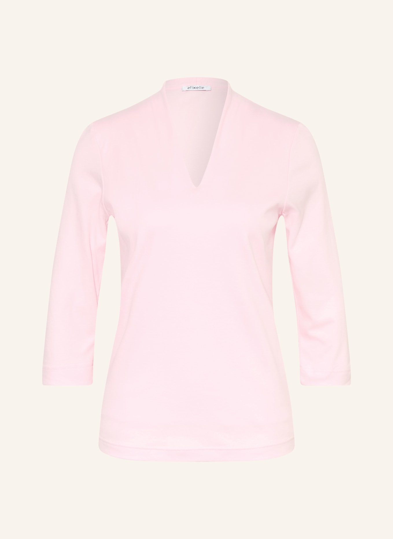efixelle Tričko s 3/4 rukávem: RŮŽOVÁ