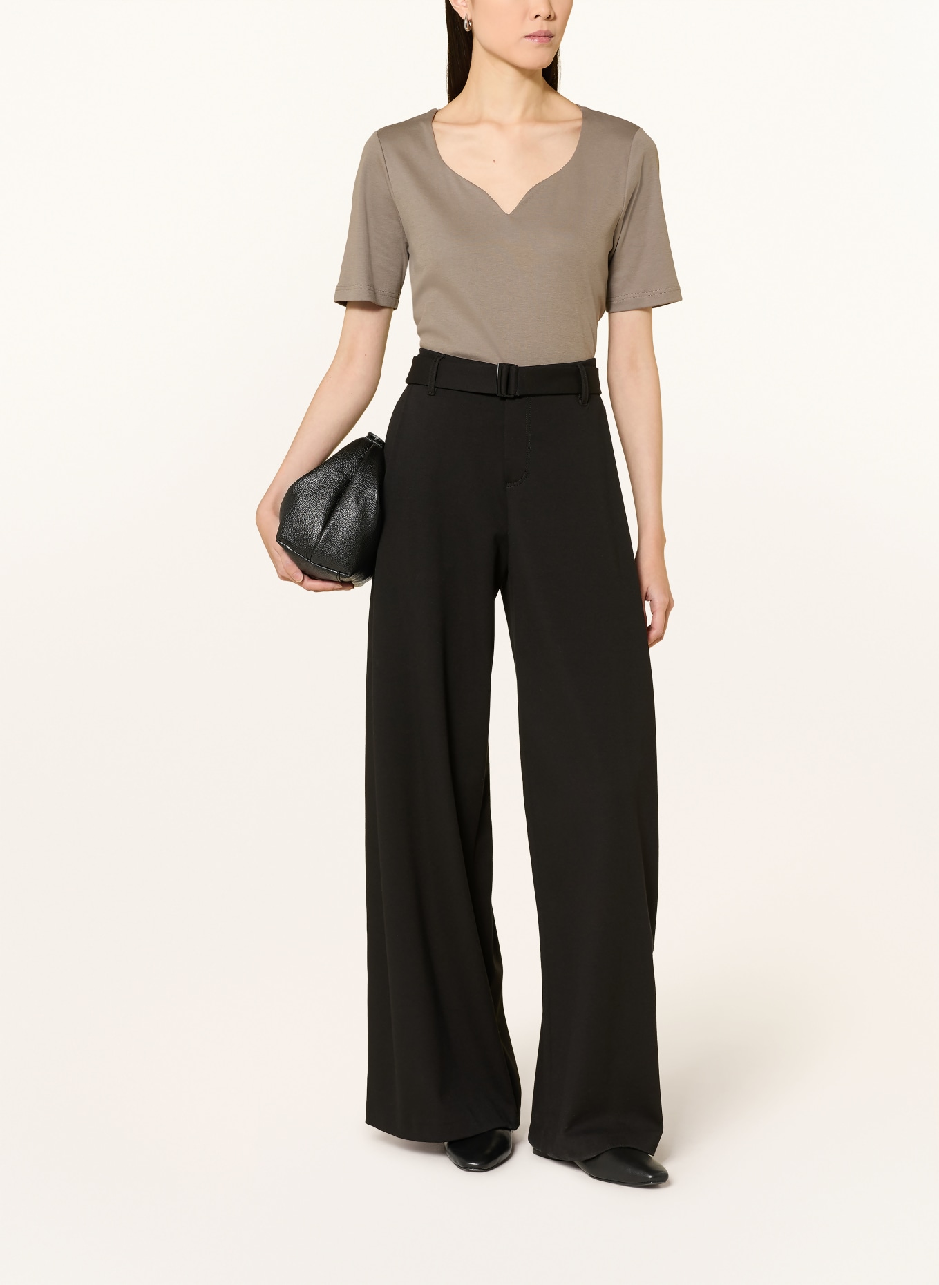 efixelle T-Shirt: TAUPE