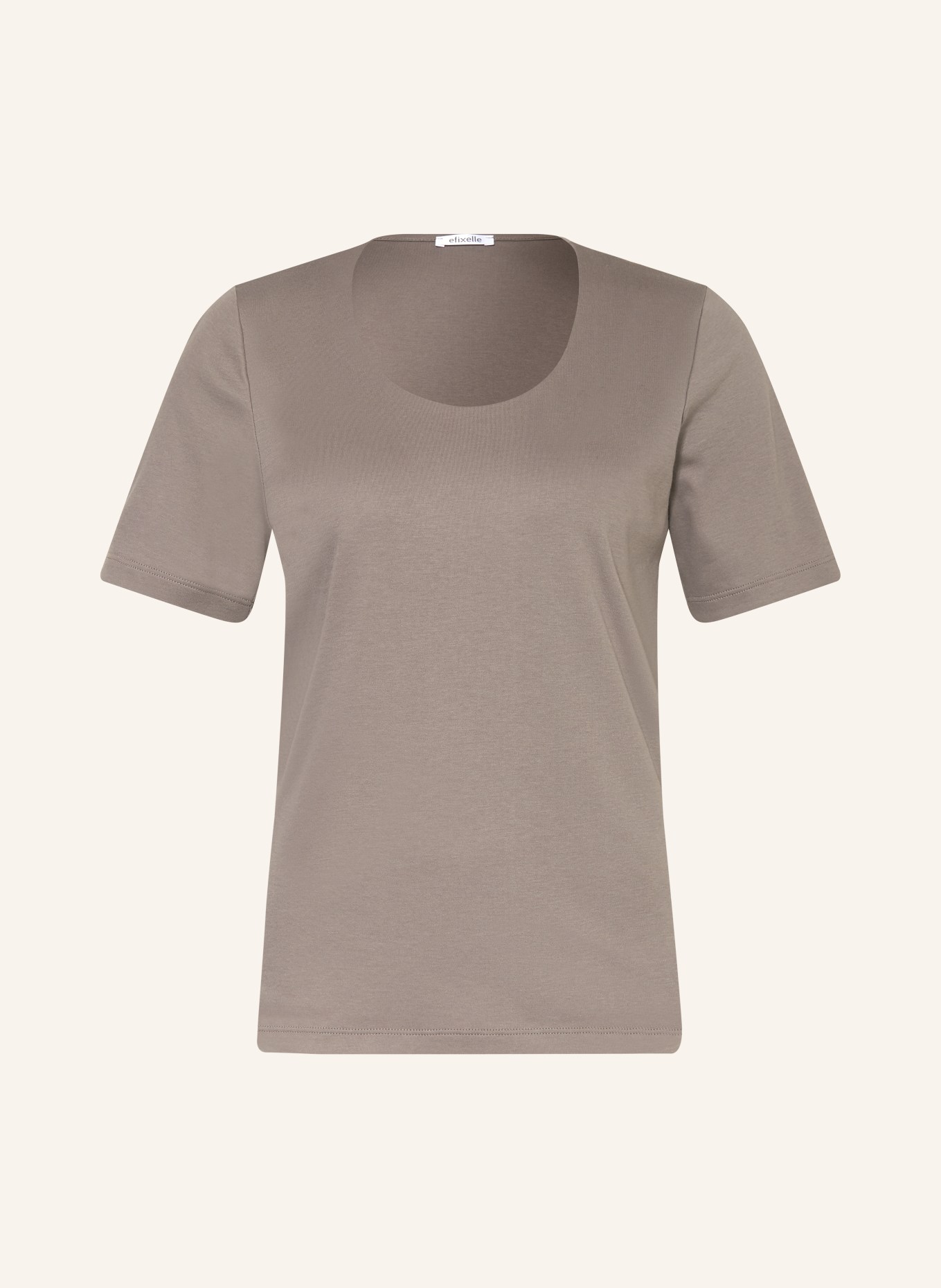 efixelle T-Shirt: TAUPE