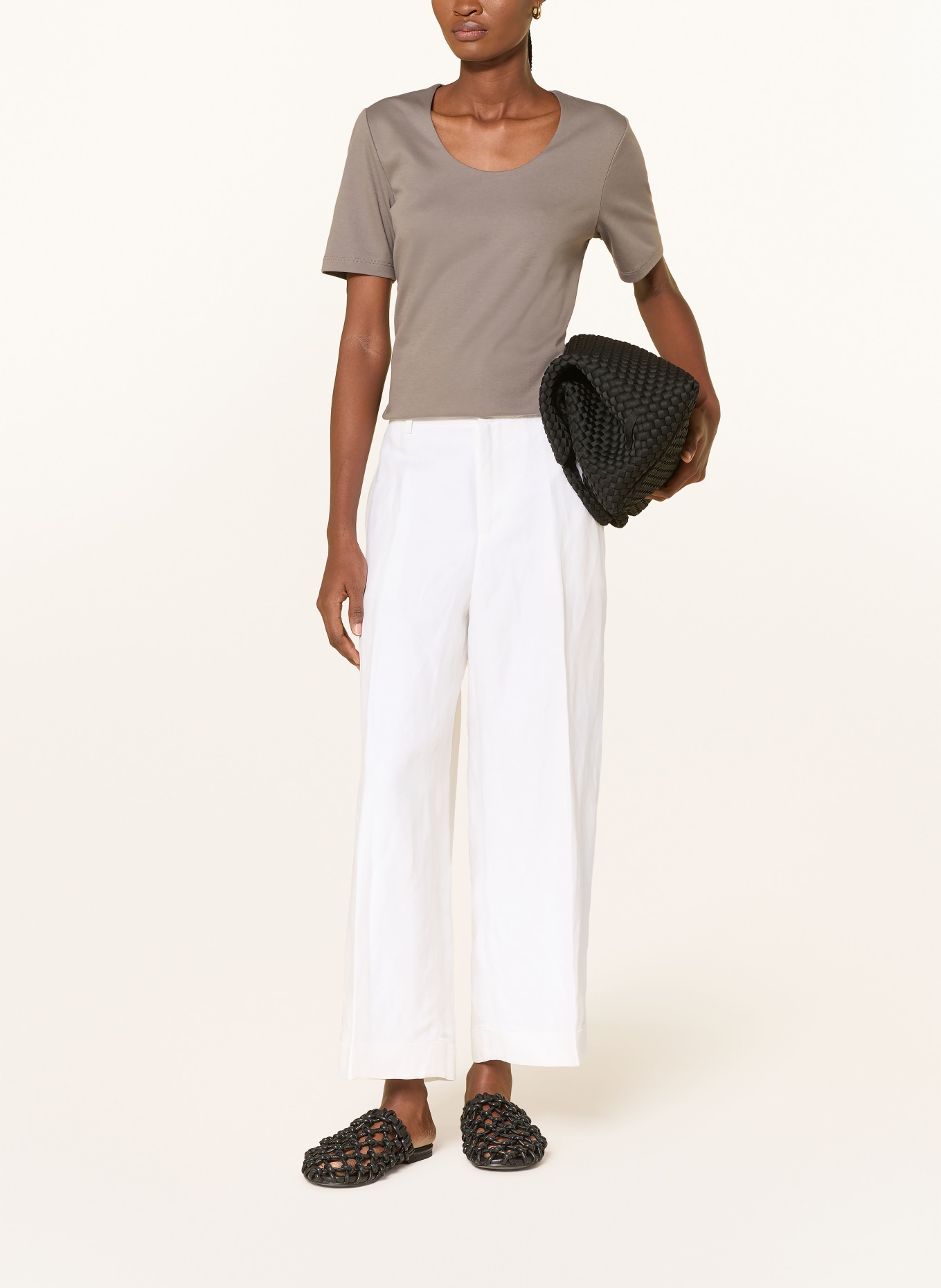 efixelle T-Shirt: TAUPE