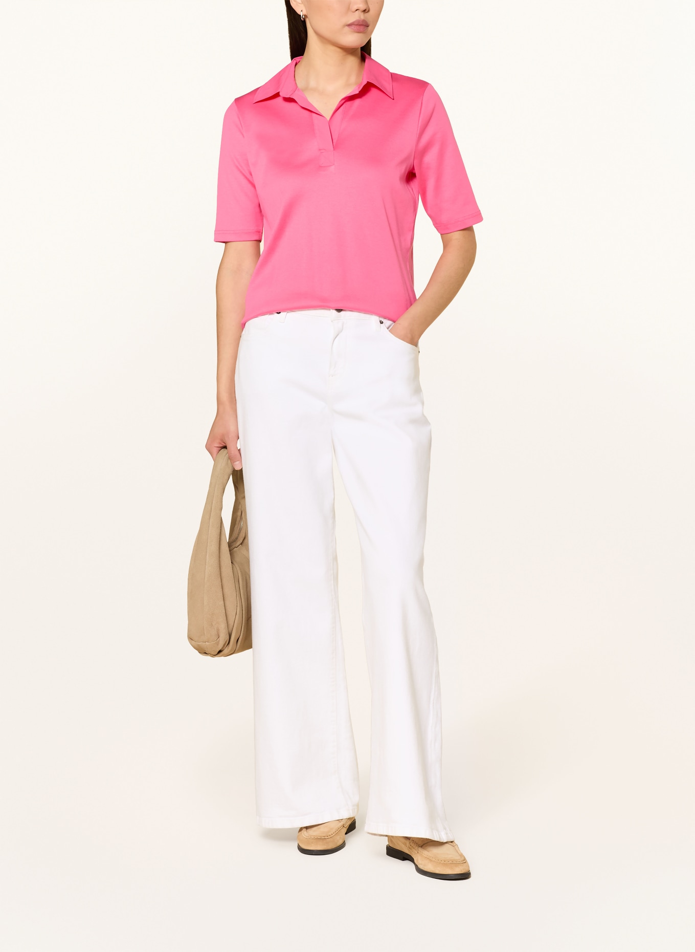 efixelle Jerseyové polo tričko: RŮŽOVÁ