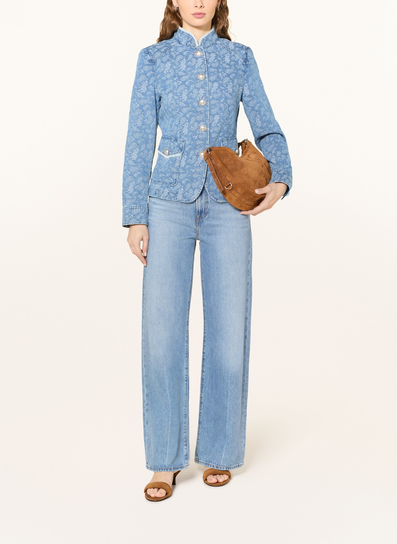 White Label Trachtenblazer: HELLBLAU