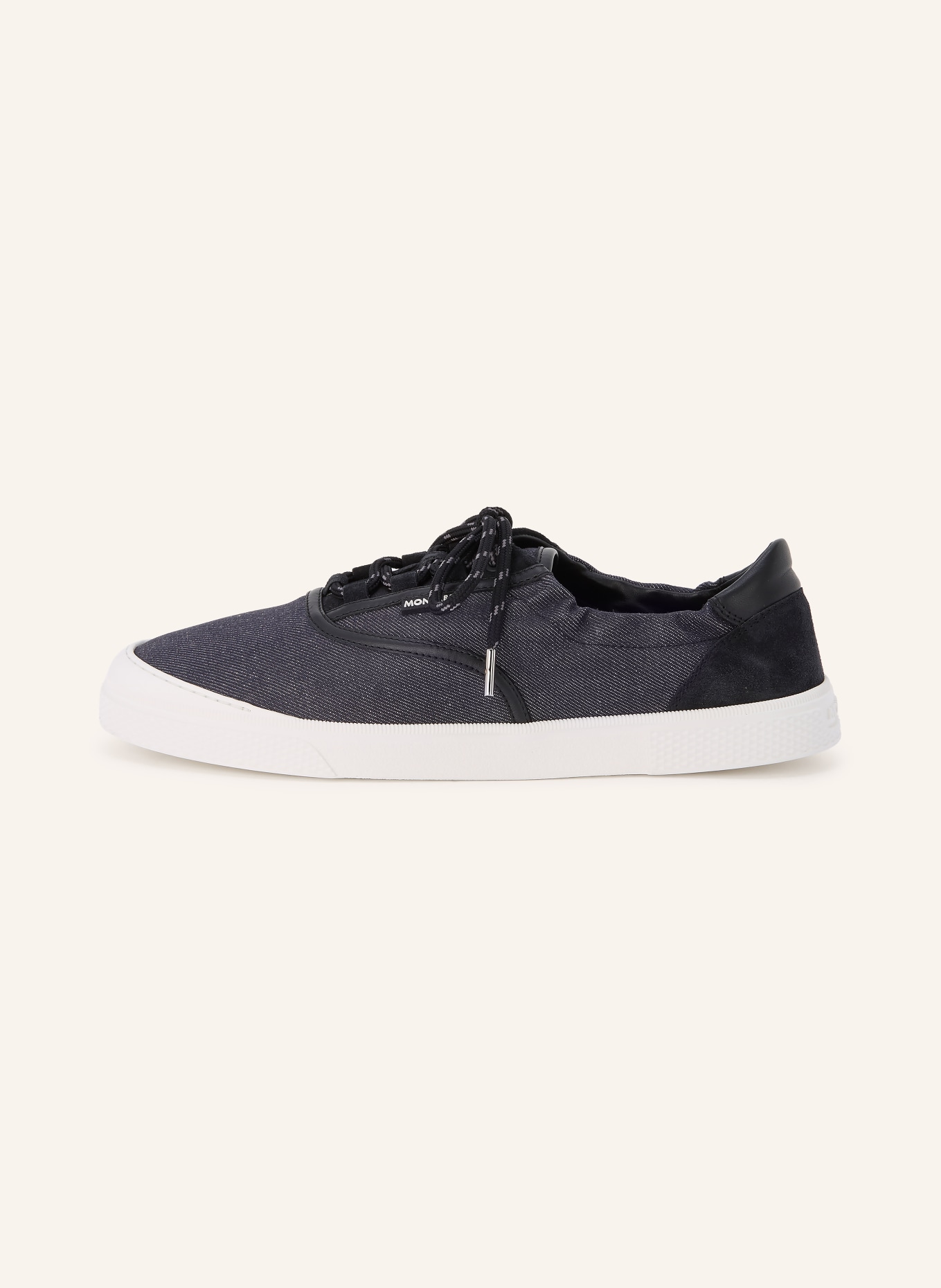 MONCLER Sneaker VERA LEISURE: DUNKELBLAU / SCHWARZ