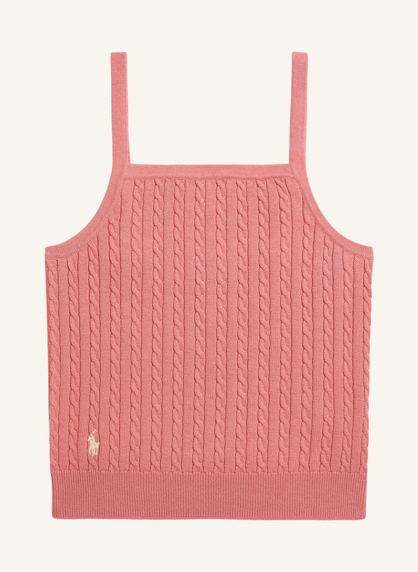 POLO RALPH LAUREN Stricktop: HELLROT