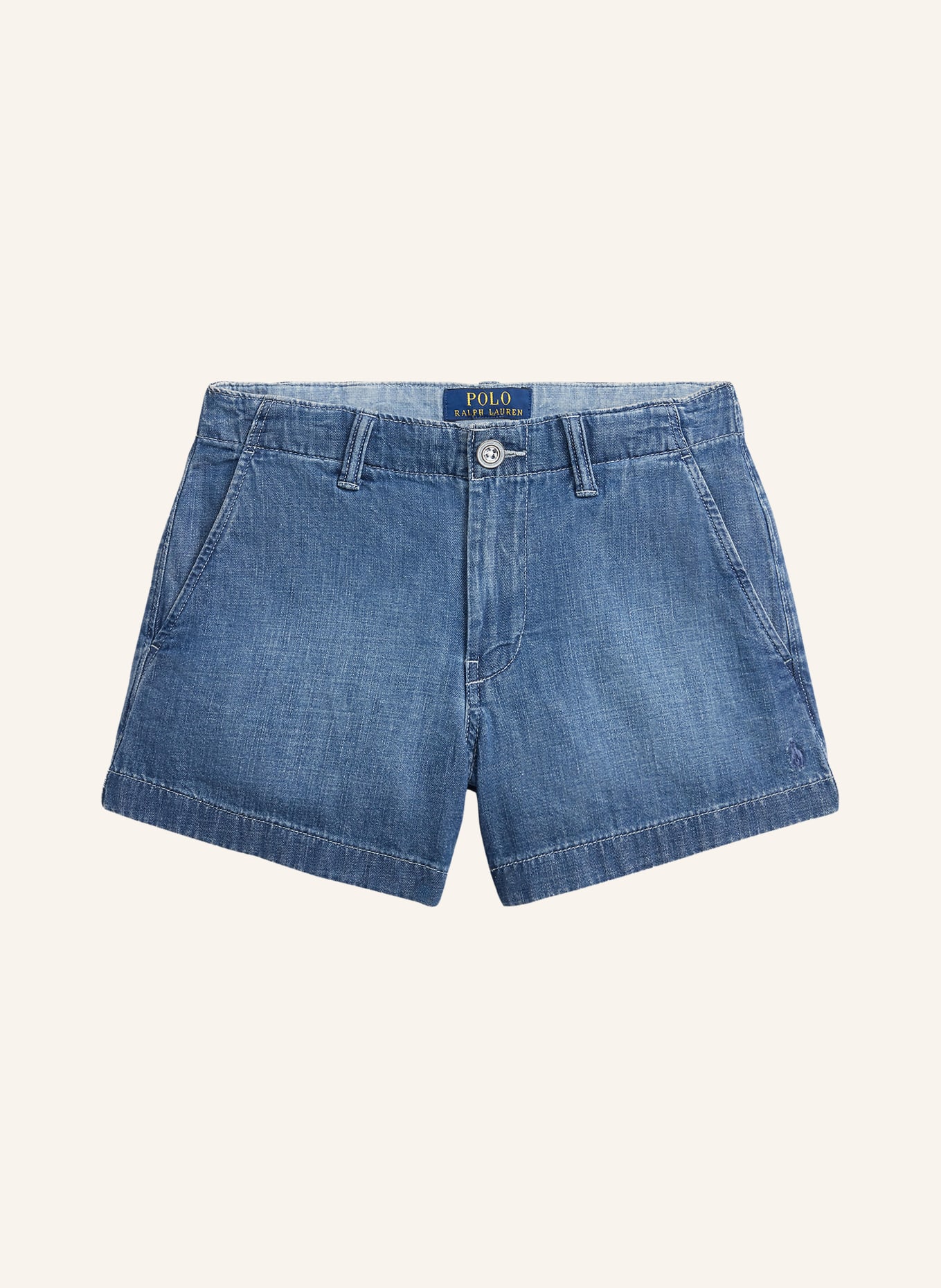 POLO RALPH LAUREN Jeansshorts: BLAU