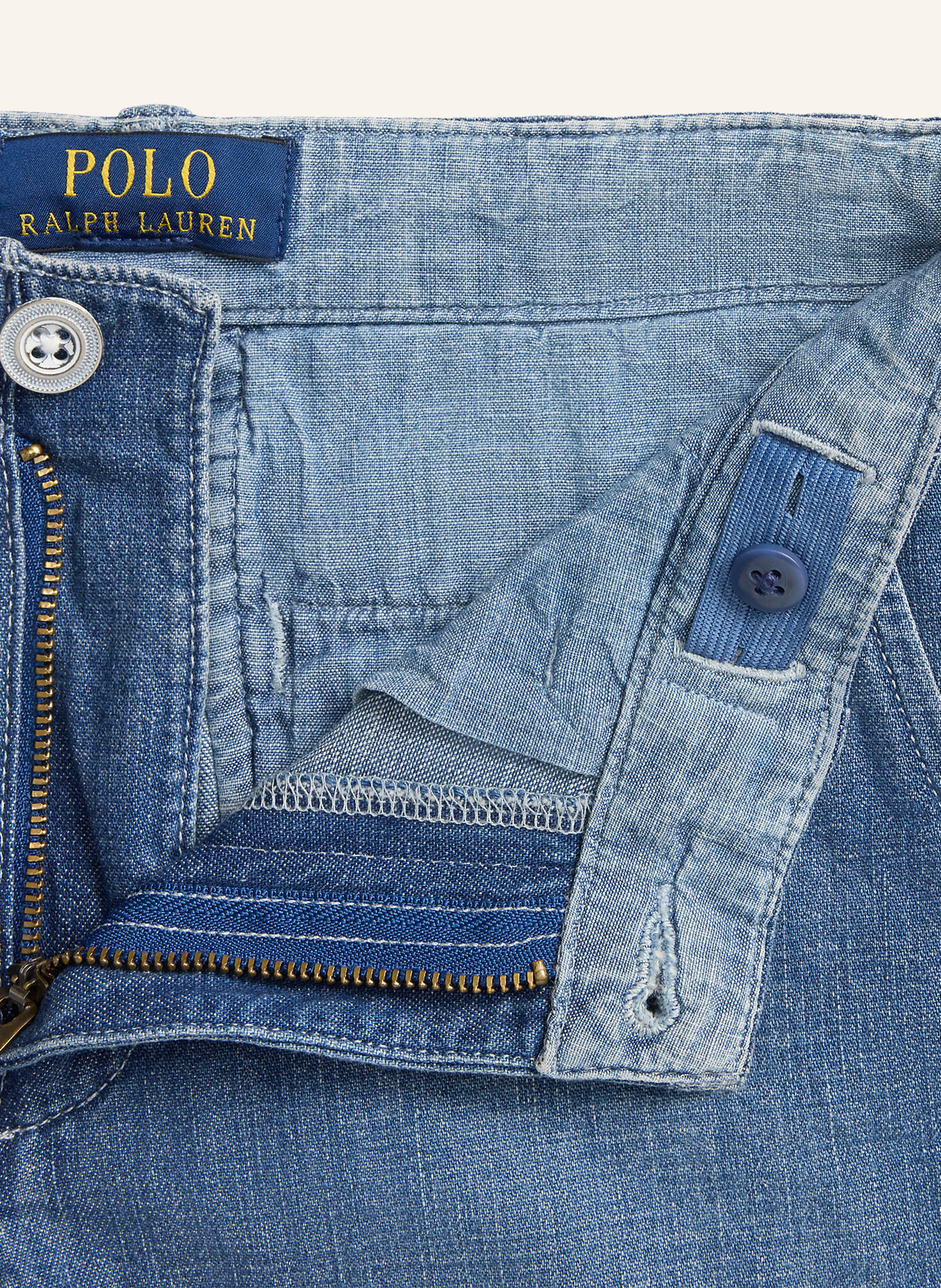 POLO RALPH LAUREN Jeansshorts: BLAU