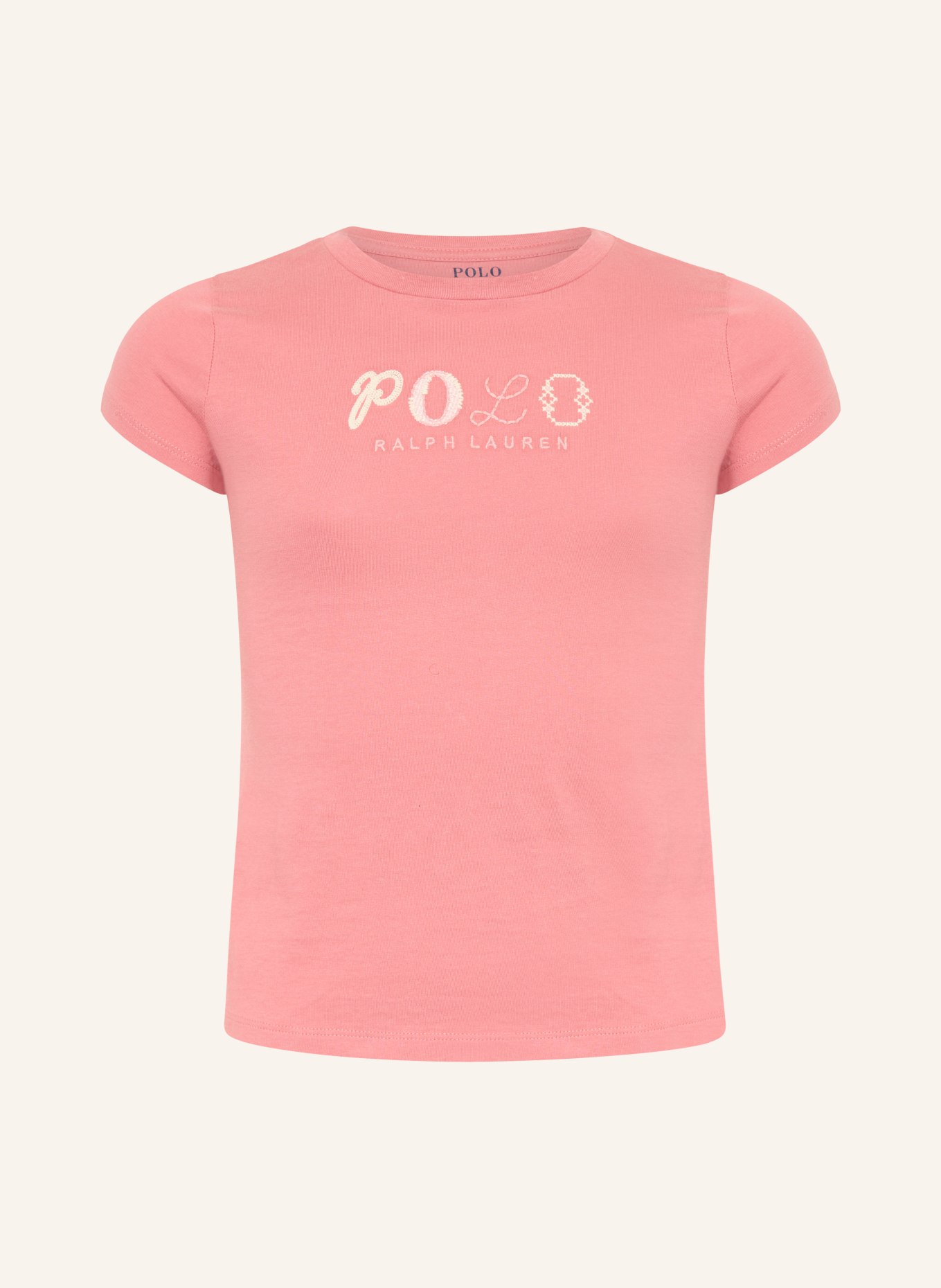 POLO RALPH LAUREN T-Shirt: ROSÉ