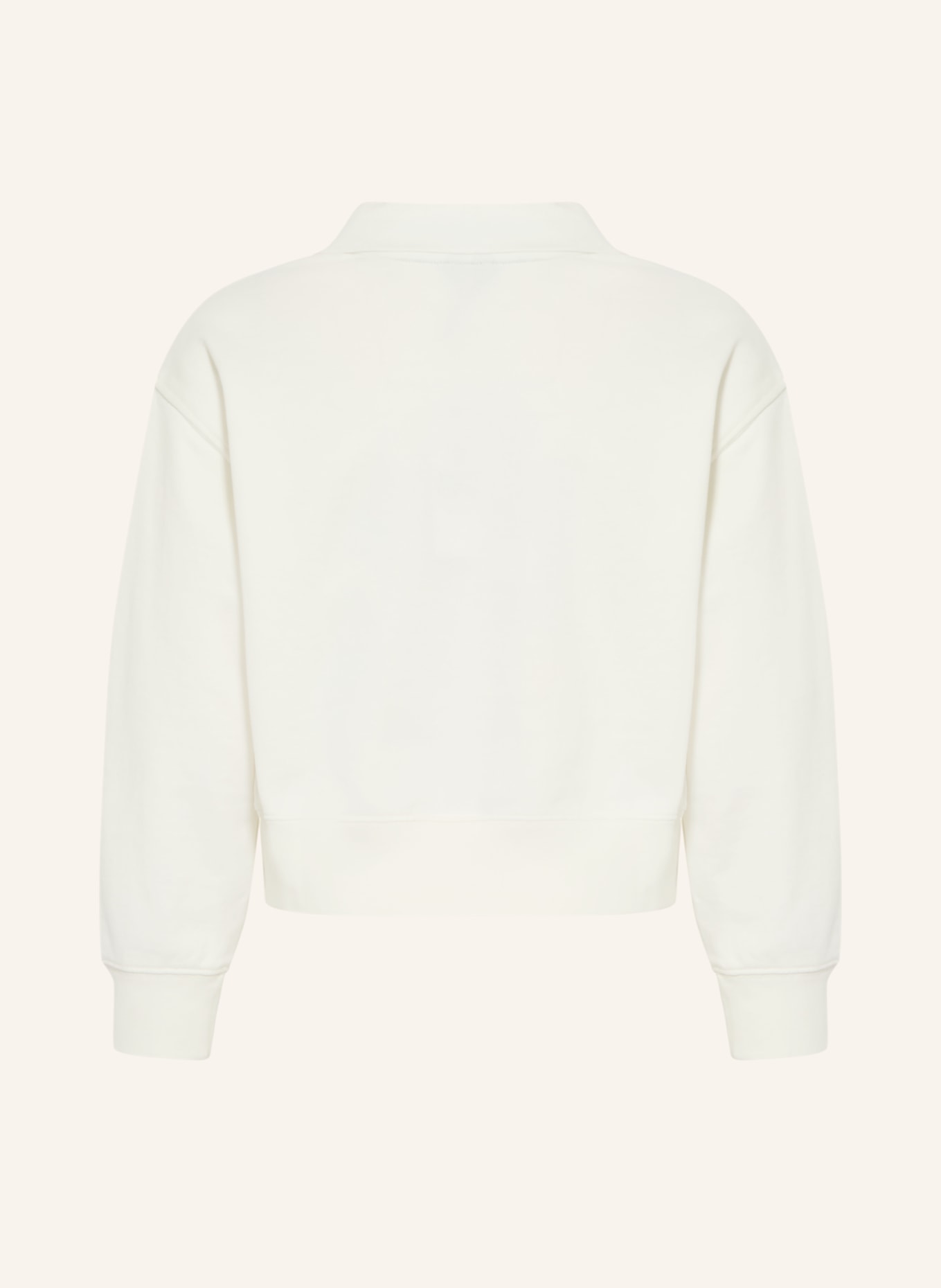 POLO RALPH LAUREN Sweatshirt: WEISS / DUNKELGELB / DUNKELBLAU
