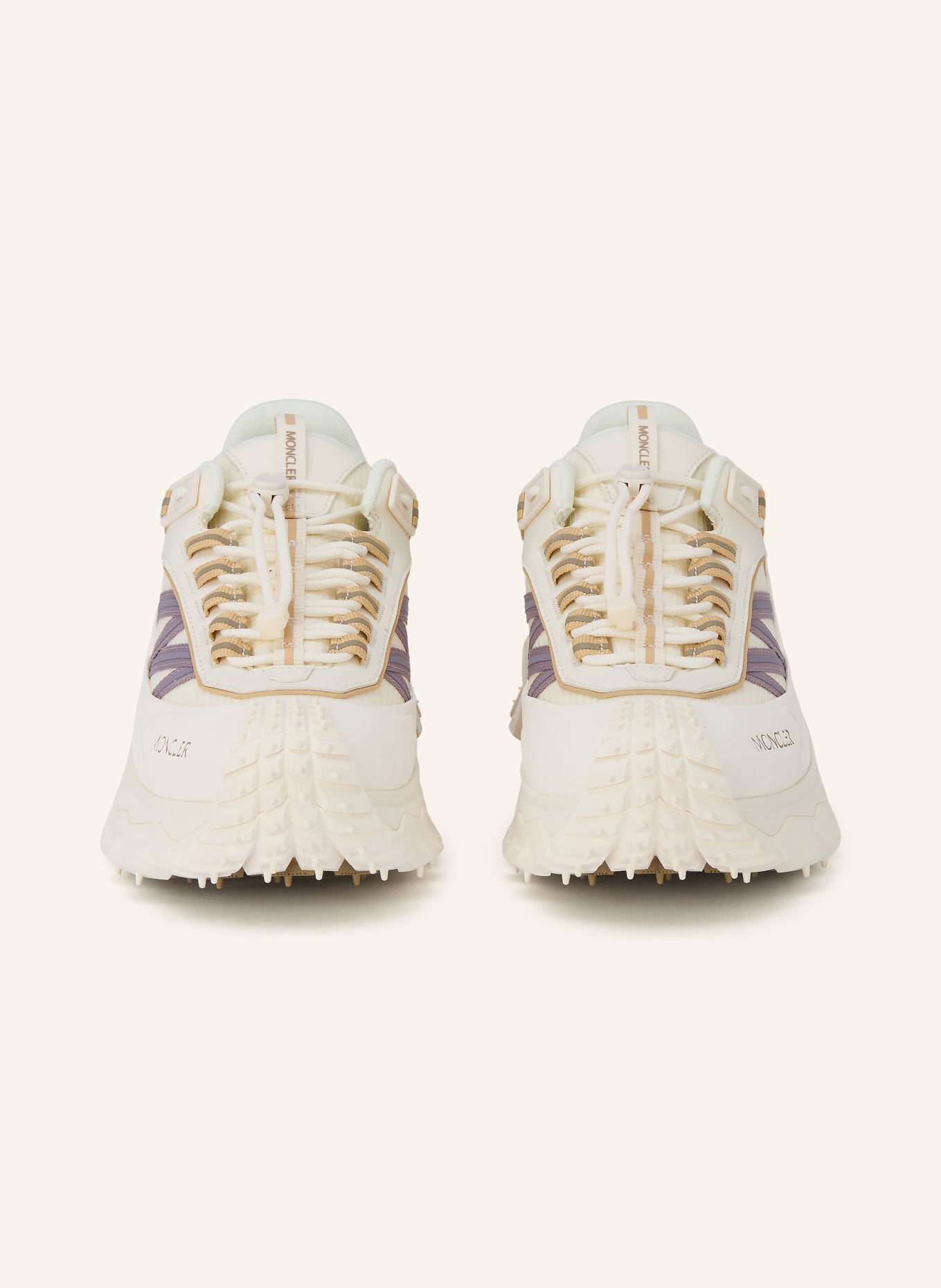 MONCLER Sneaker TRAILGRIP: ECRU / BEIGE / HELLLILA